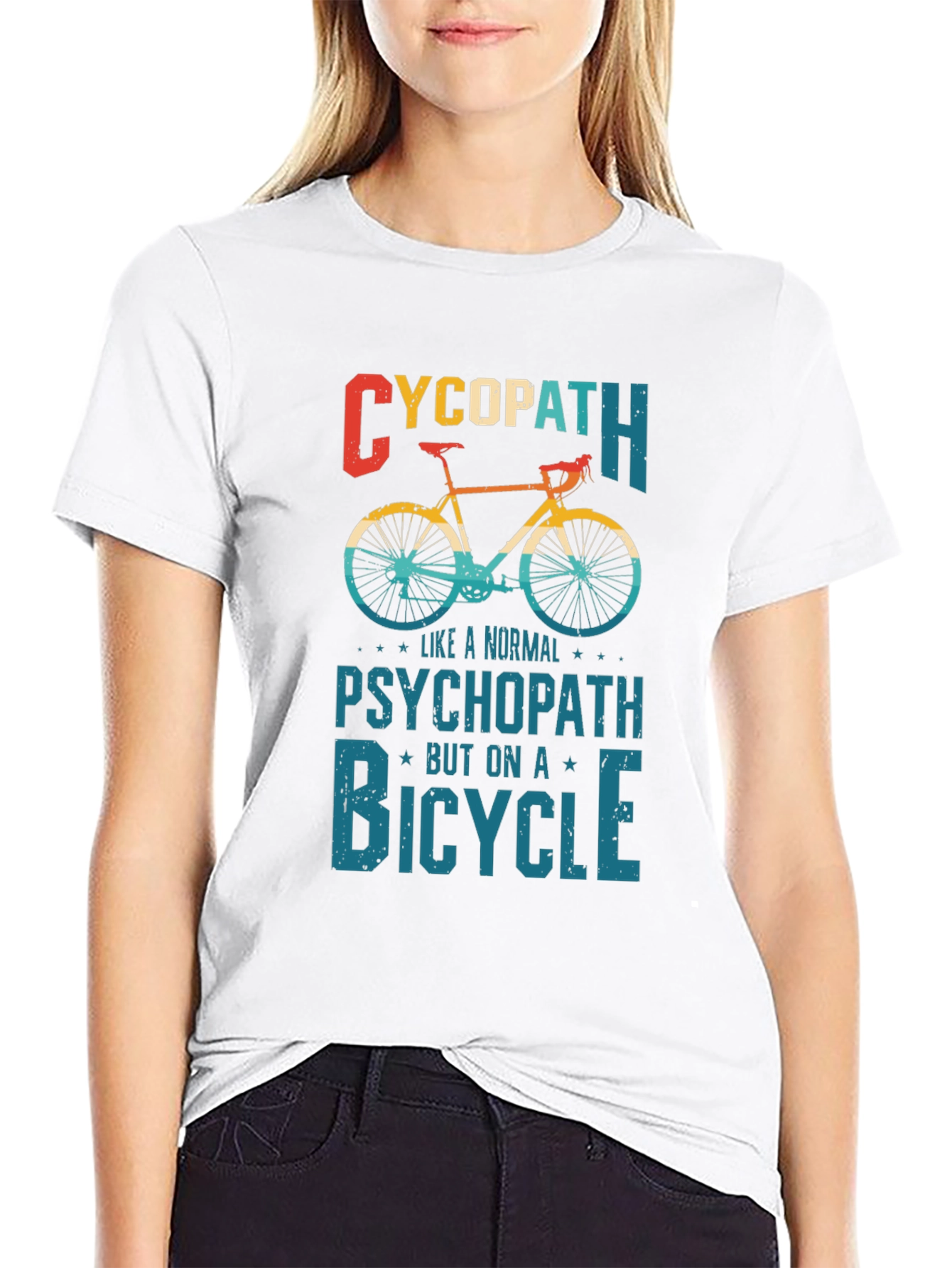 Cyclopath T-Shirt - Funny Cycling Graphic Tee