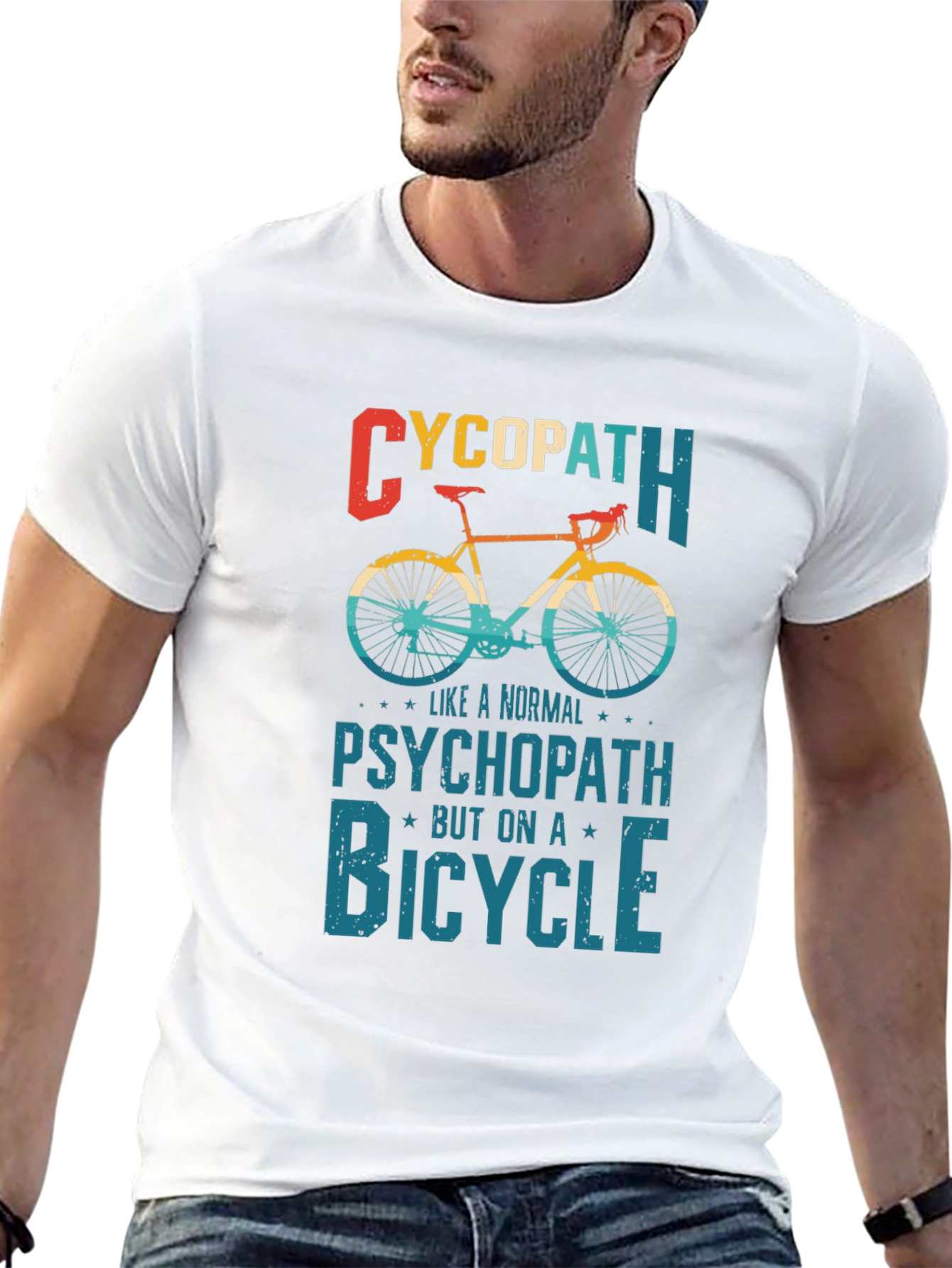 Cyclopath T-Shirt - Funny Cycling Graphic Tee