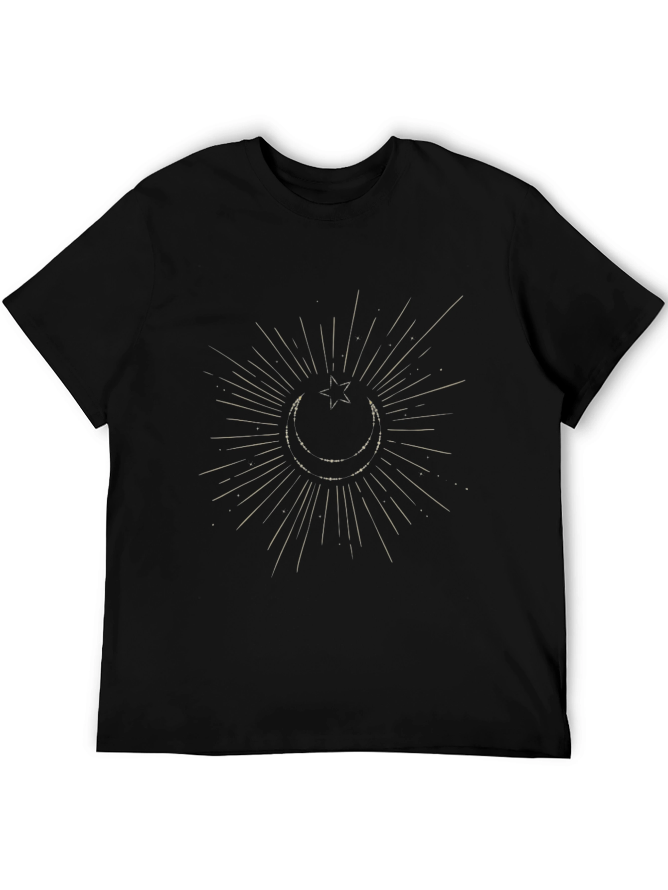 Celestial Moon Starburst Graphic Tee