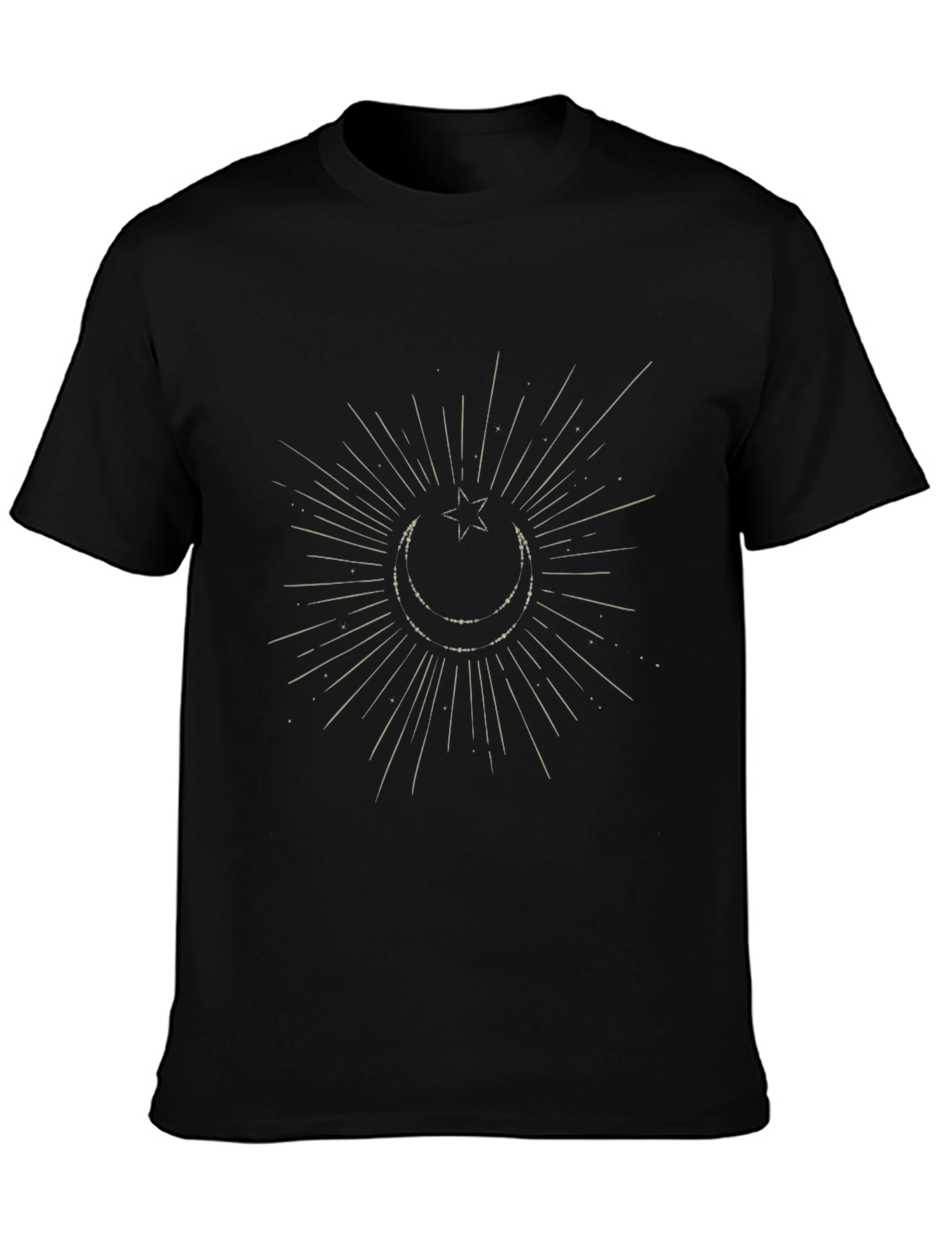 Celestial Moon Starburst Graphic Tee