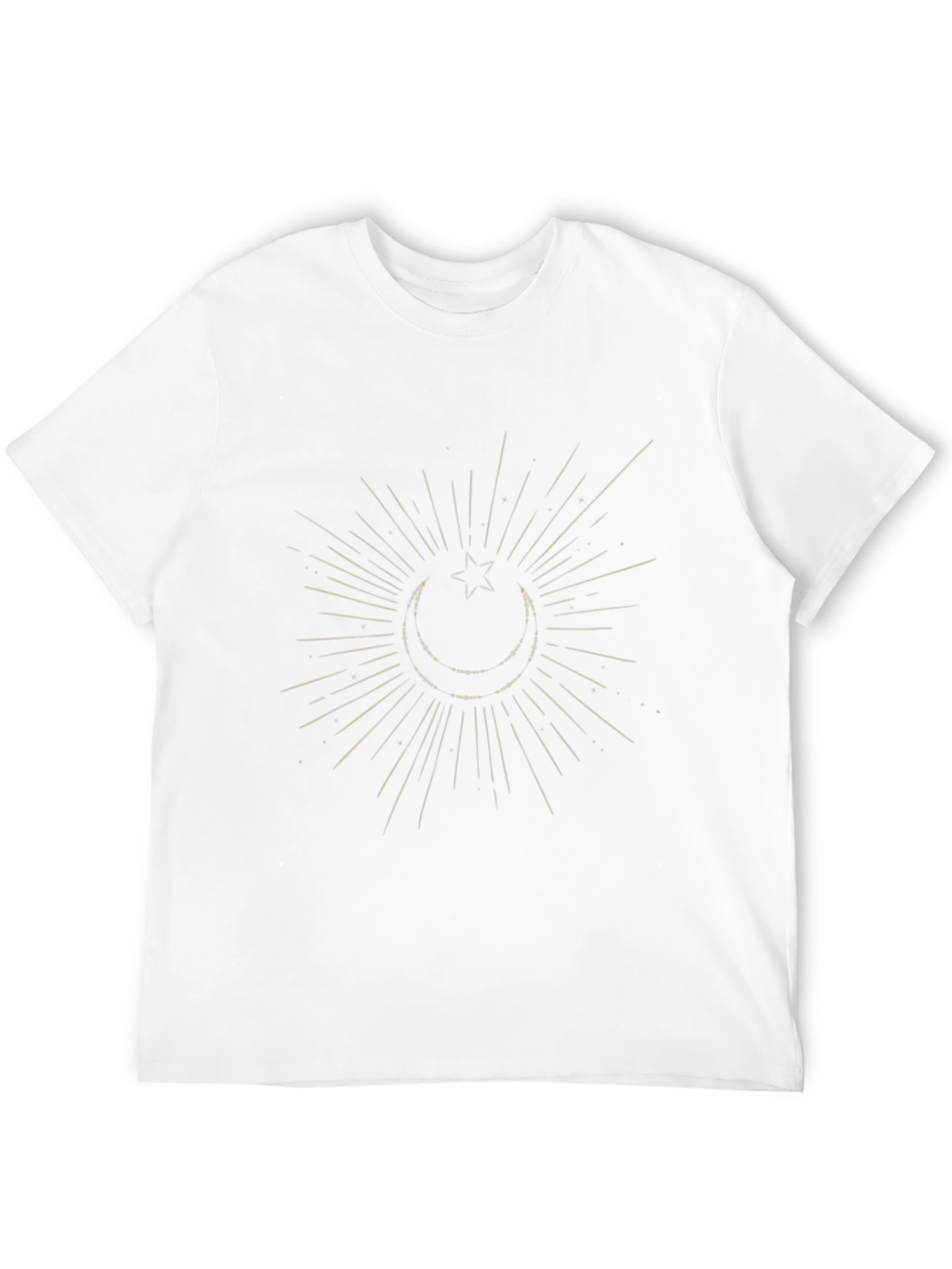 Celestial Moon Starburst Graphic Tee
