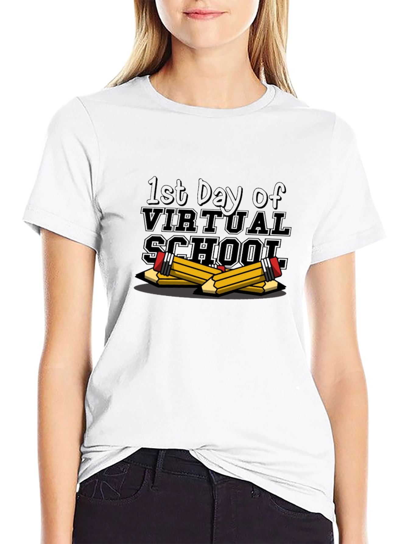 Virtual School T-Shirt: 1st Day Ready