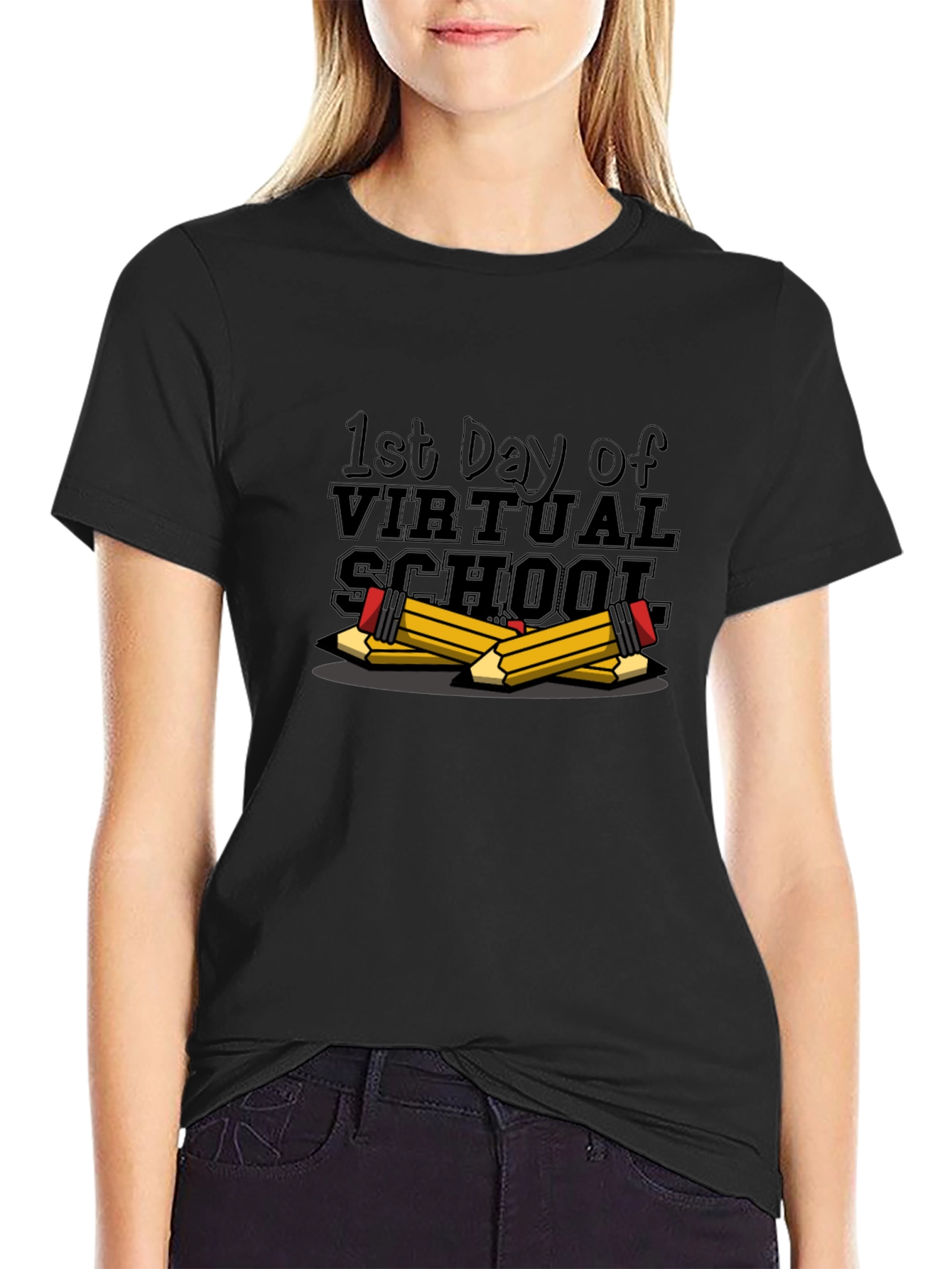 Virtual School T-Shirt: 1st Day Ready
