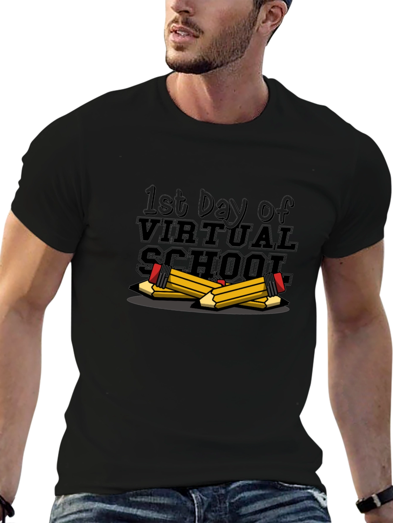 Virtual School T-Shirt: 1st Day Ready