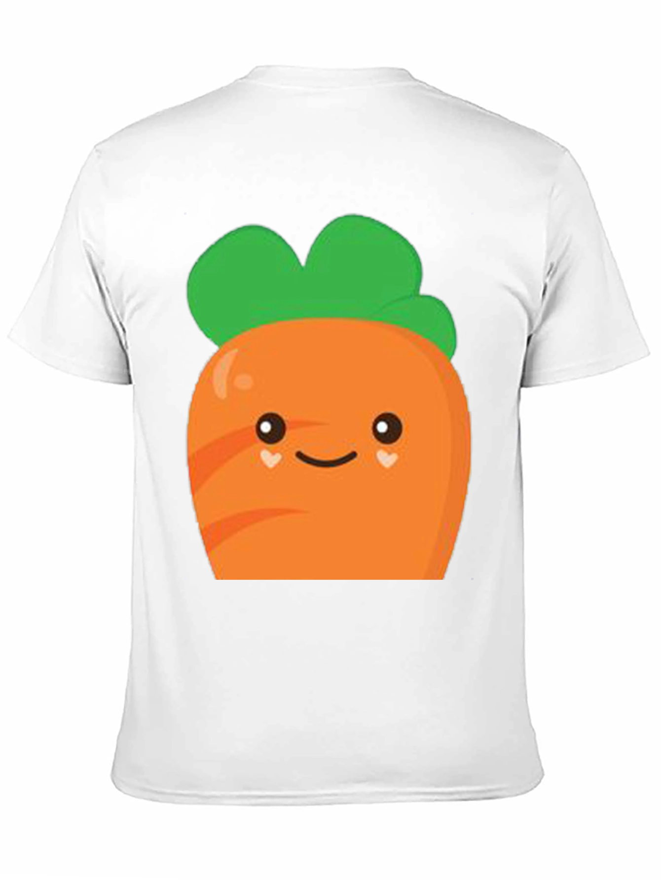 Cute Carrot Graphic Tee - Soft Cotton Blend