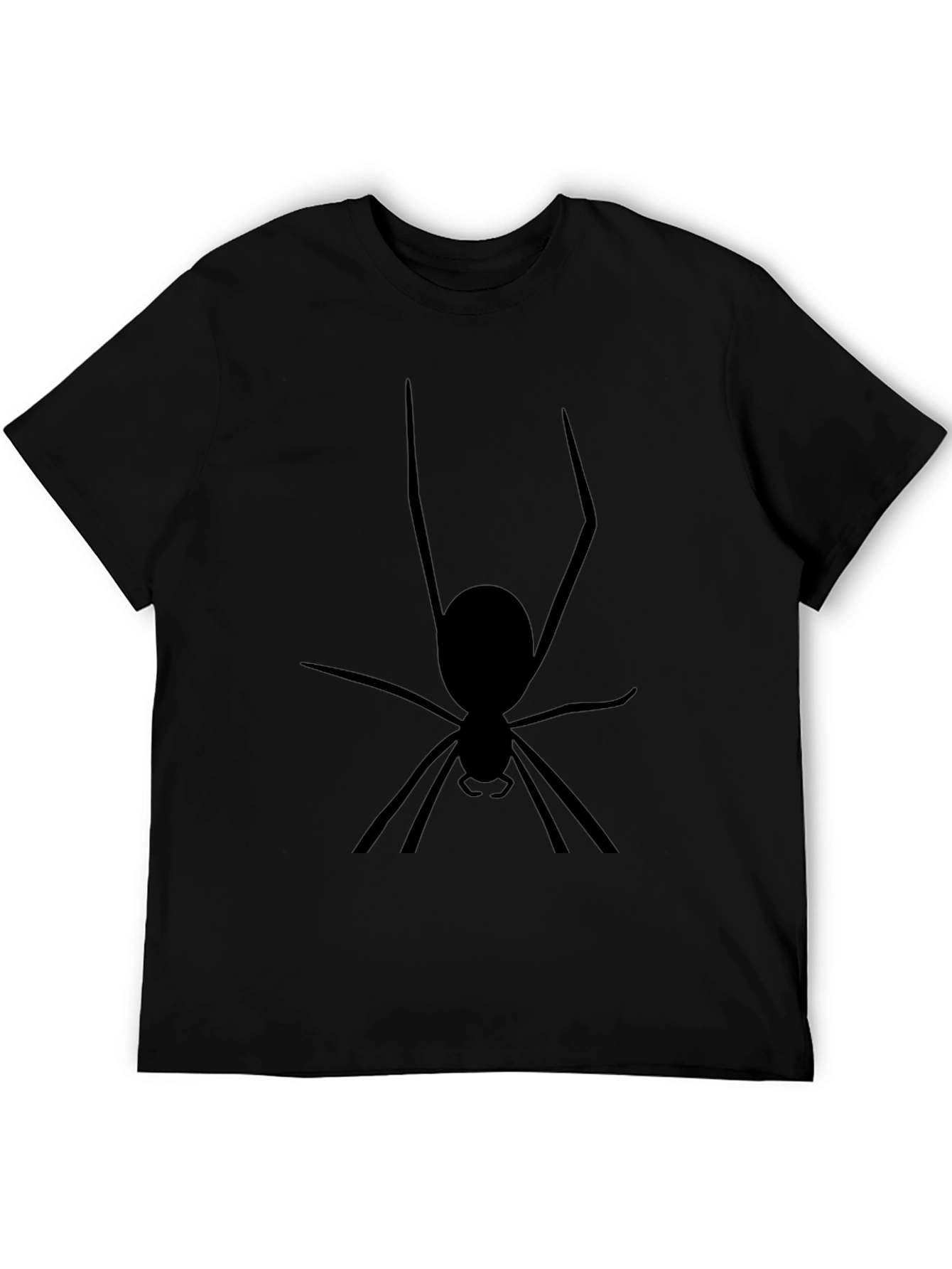 Spider Graphic T-Shirt - Mens Black Tee