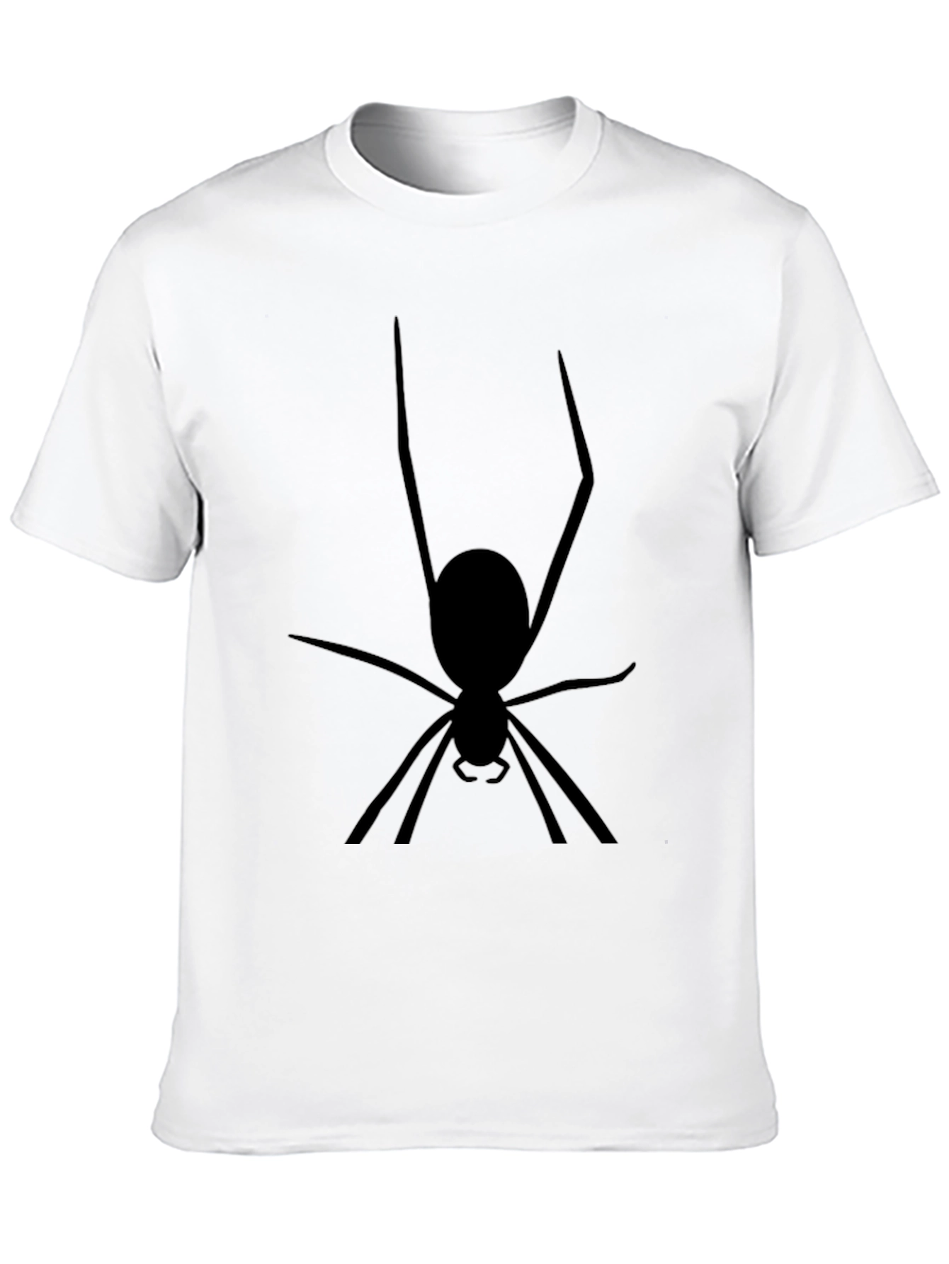 Spider Graphic T-Shirt - Mens Black Tee