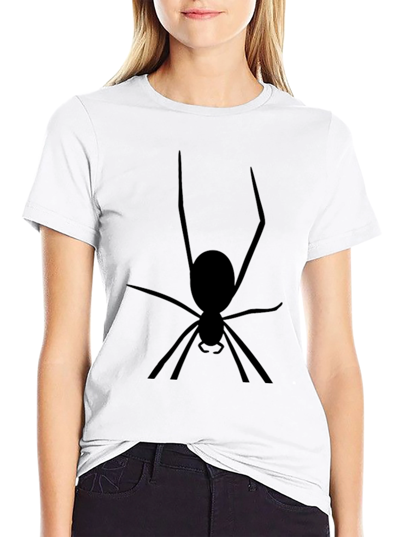 Spider Graphic T-Shirt - Mens Black Tee
