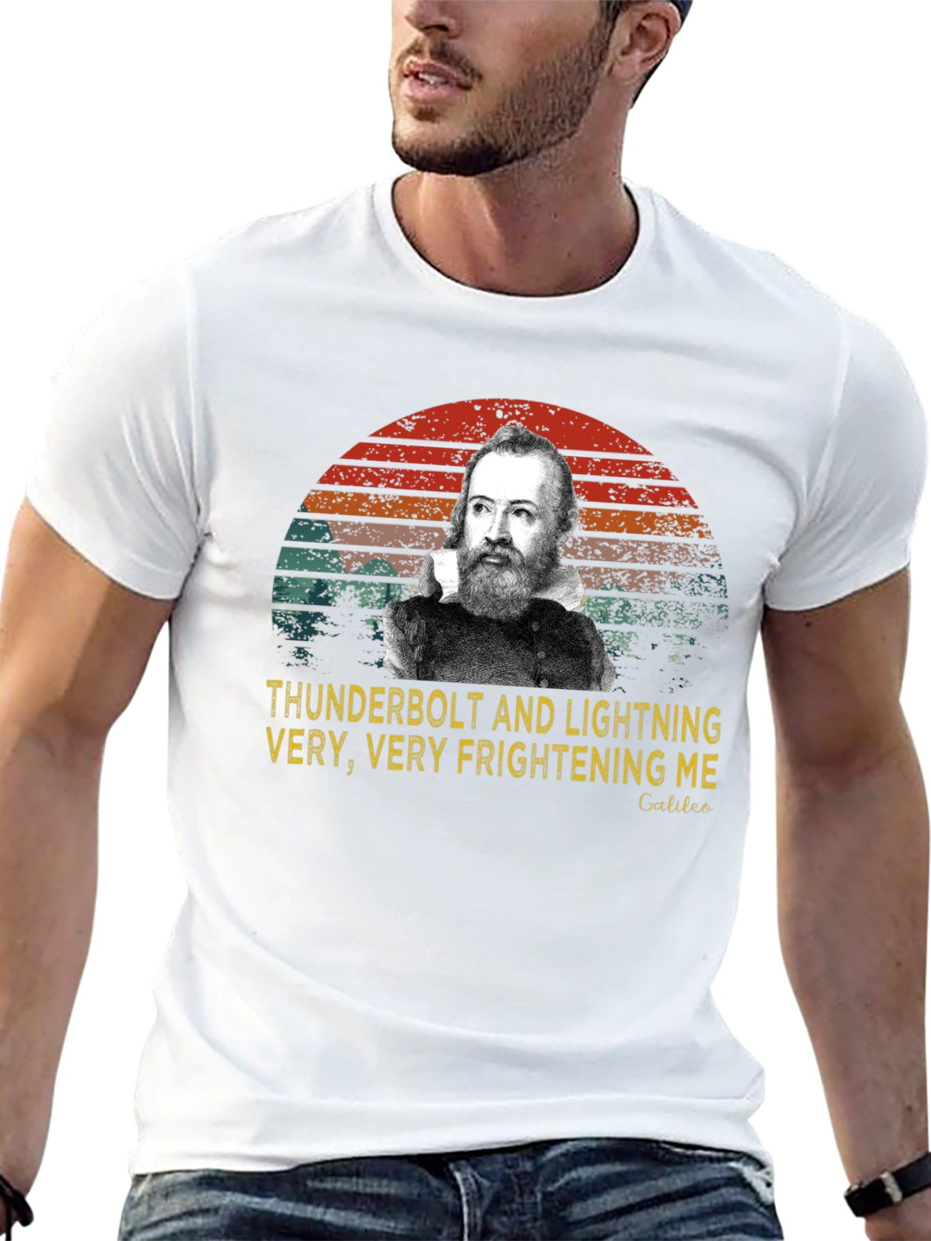 Galileo Thunderbolts Mens Graphic Tee
