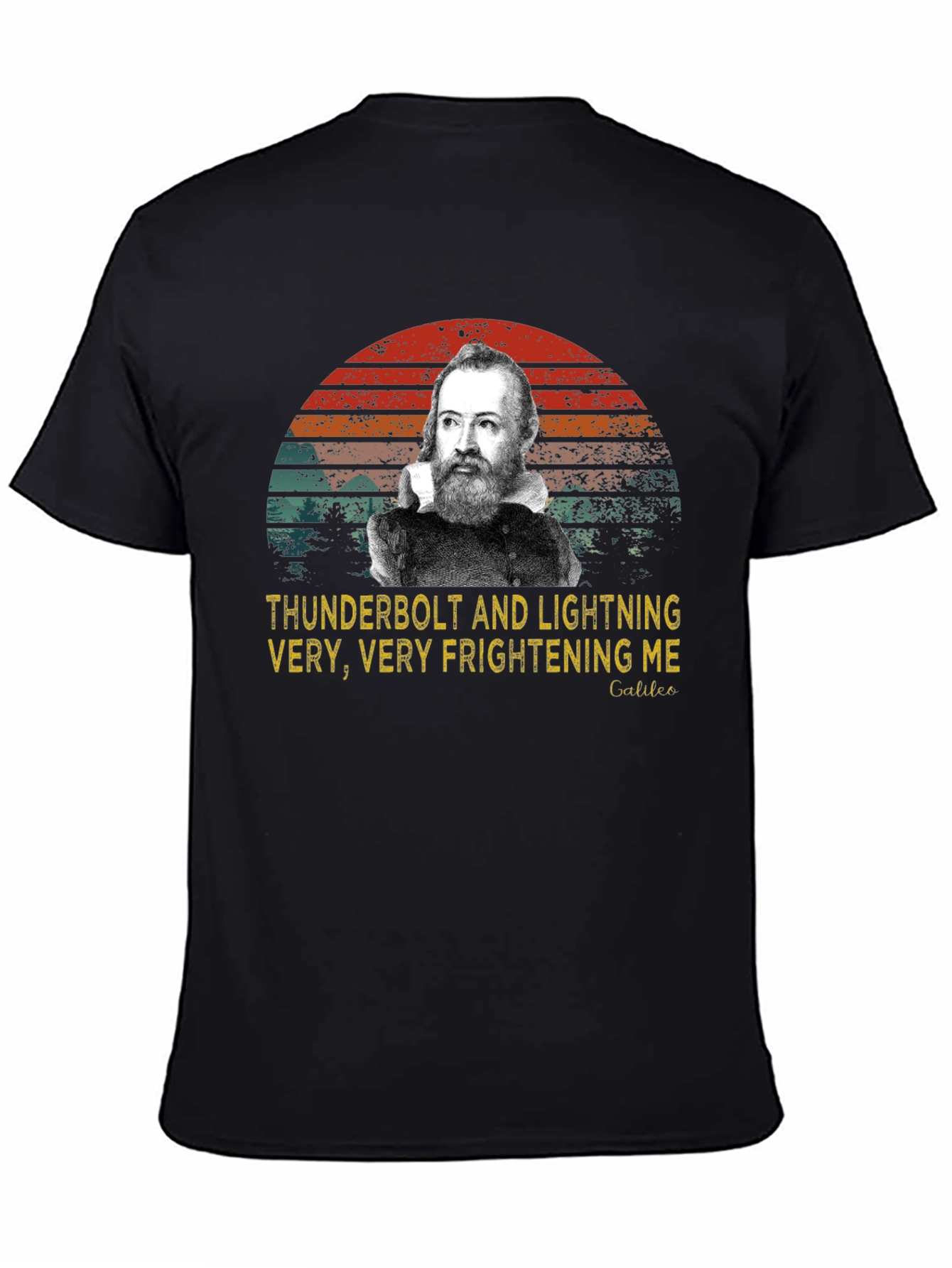 Galileo Thunderbolts Mens Graphic Tee