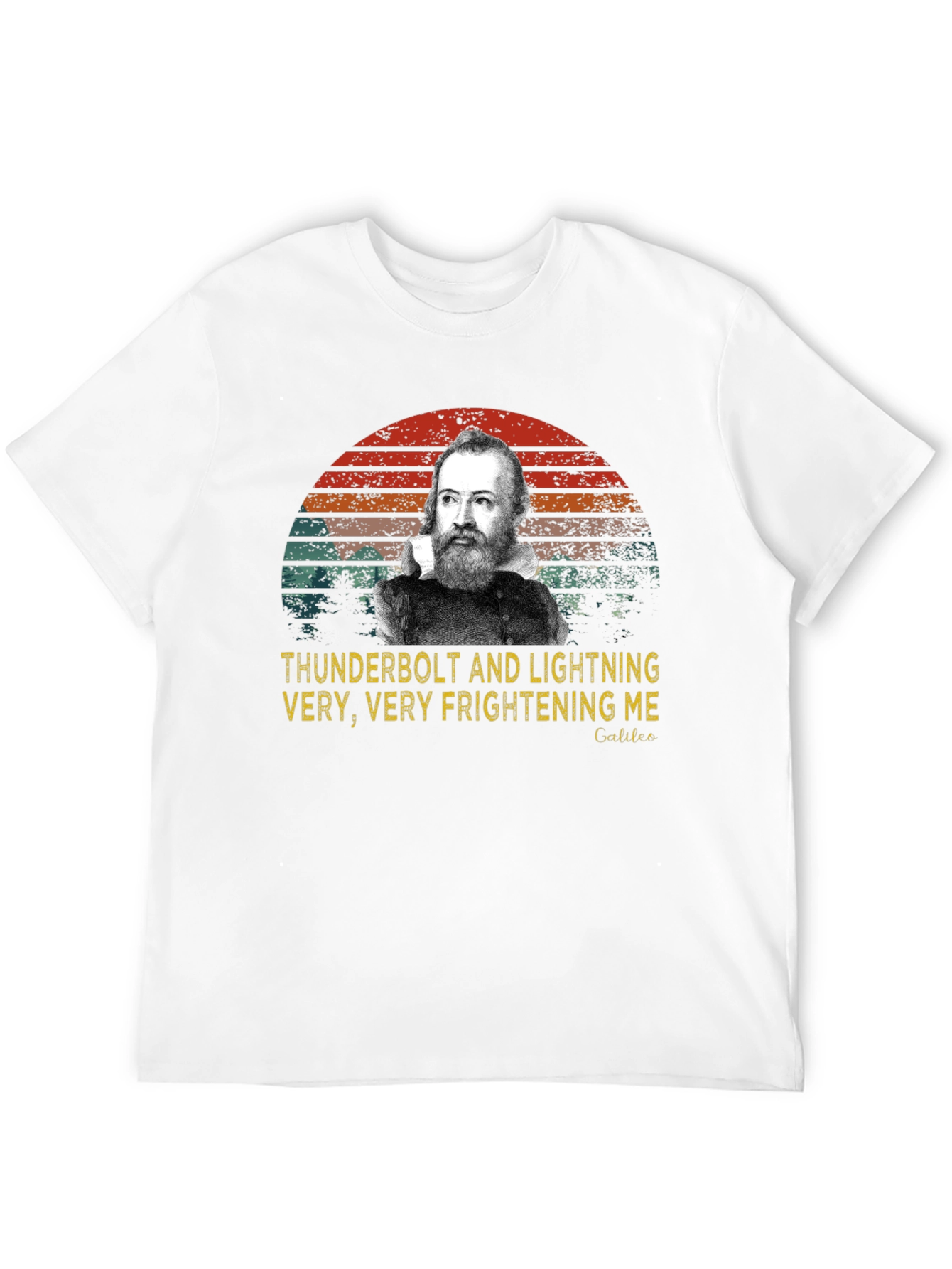 Galileo Thunderbolts Mens Graphic Tee