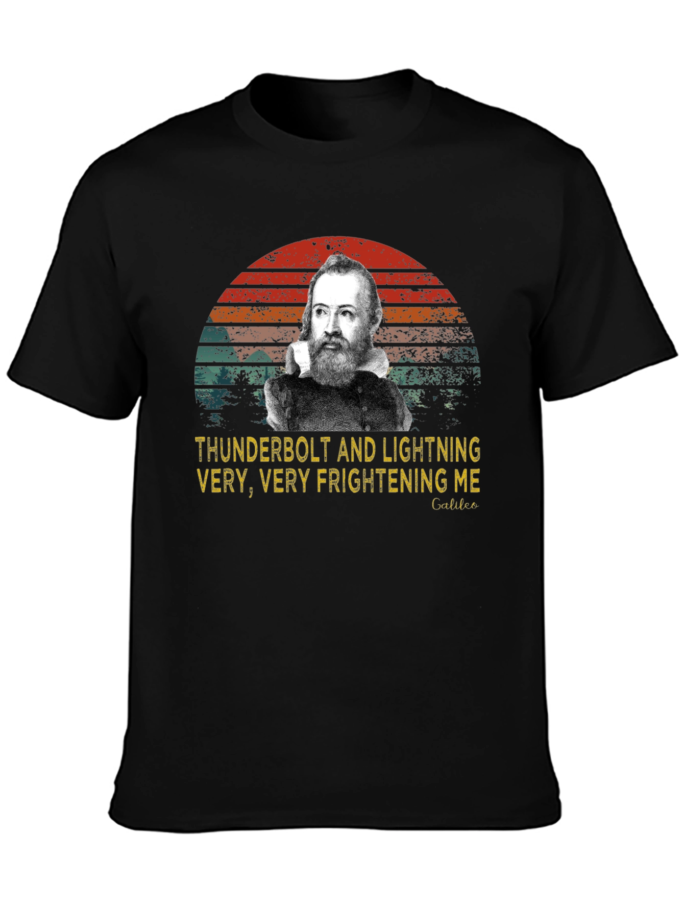 Galileo Thunderbolts Mens Graphic Tee