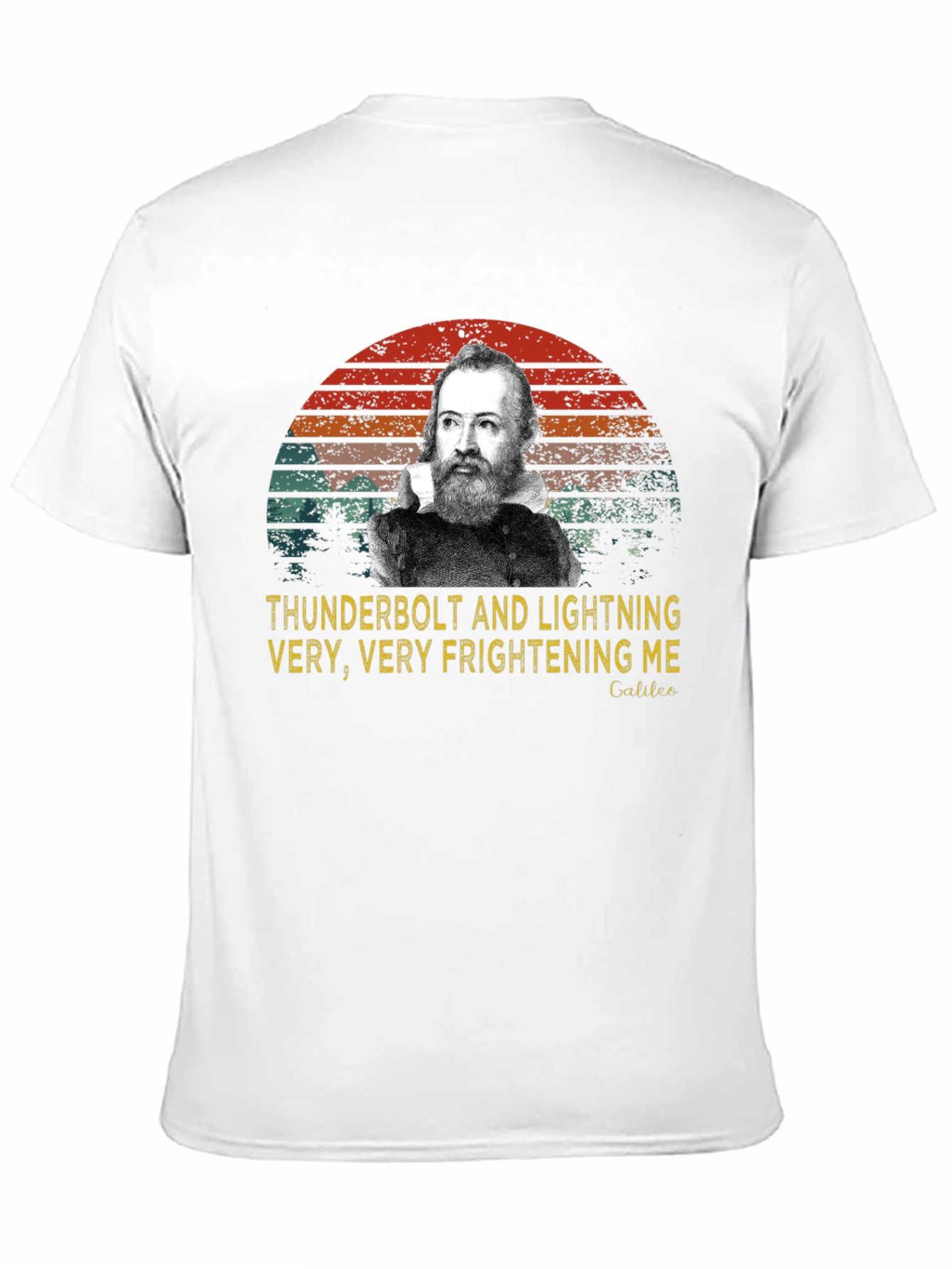 Galileo Thunderbolts Mens Graphic Tee