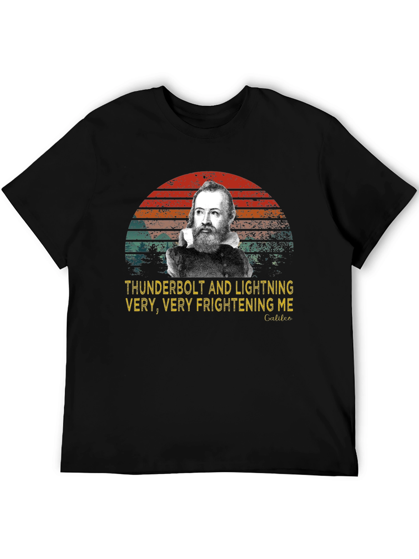 Galileo Thunderbolts Mens Graphic Tee