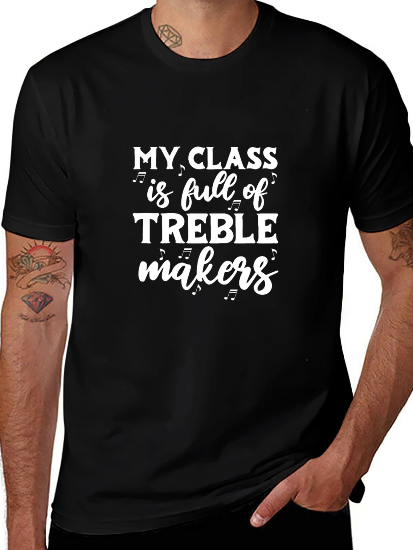 Treble Maker Graphic Tee - Music Teacher Shirt