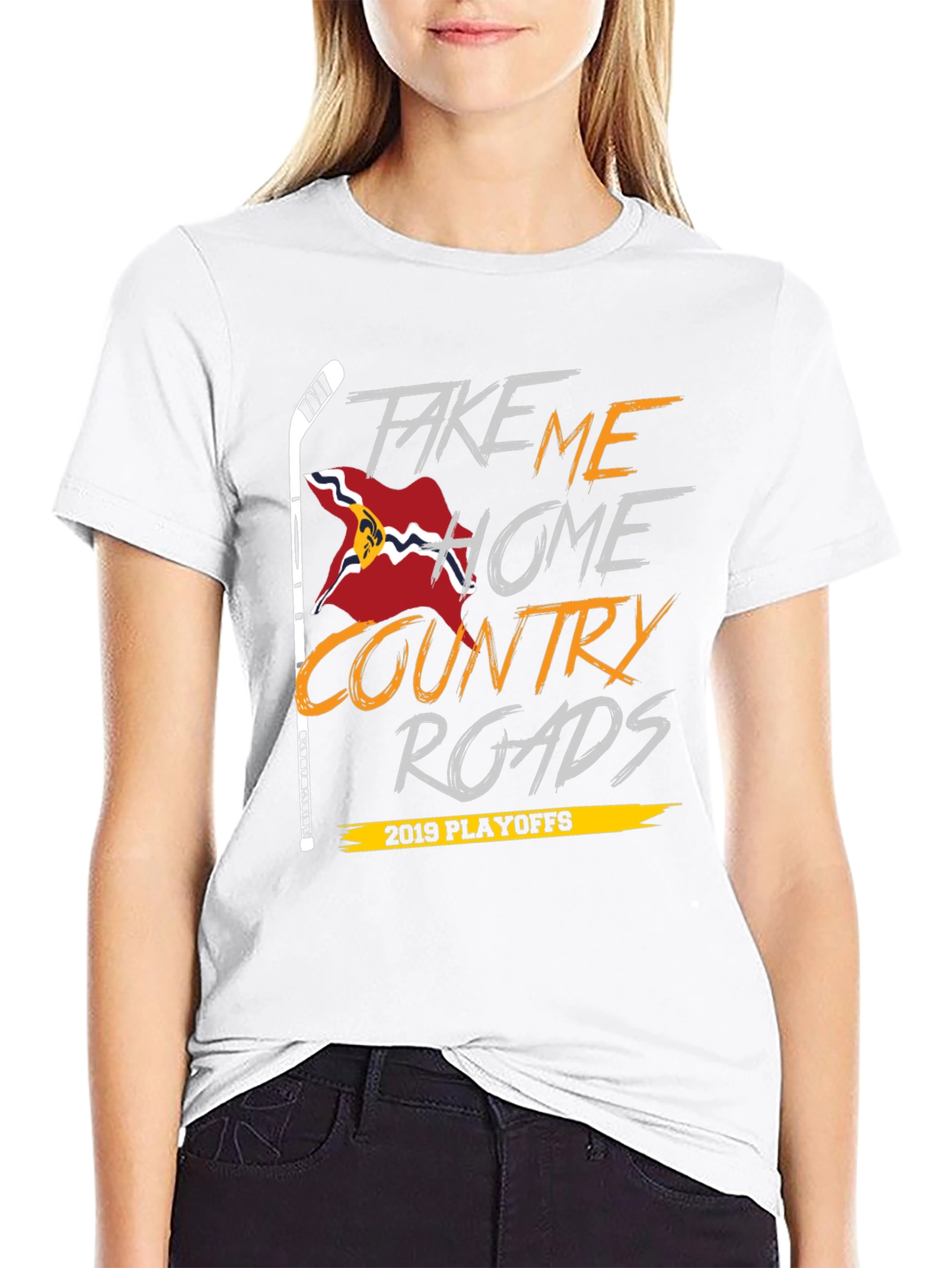 Country Roads Hockey T-Shirt
