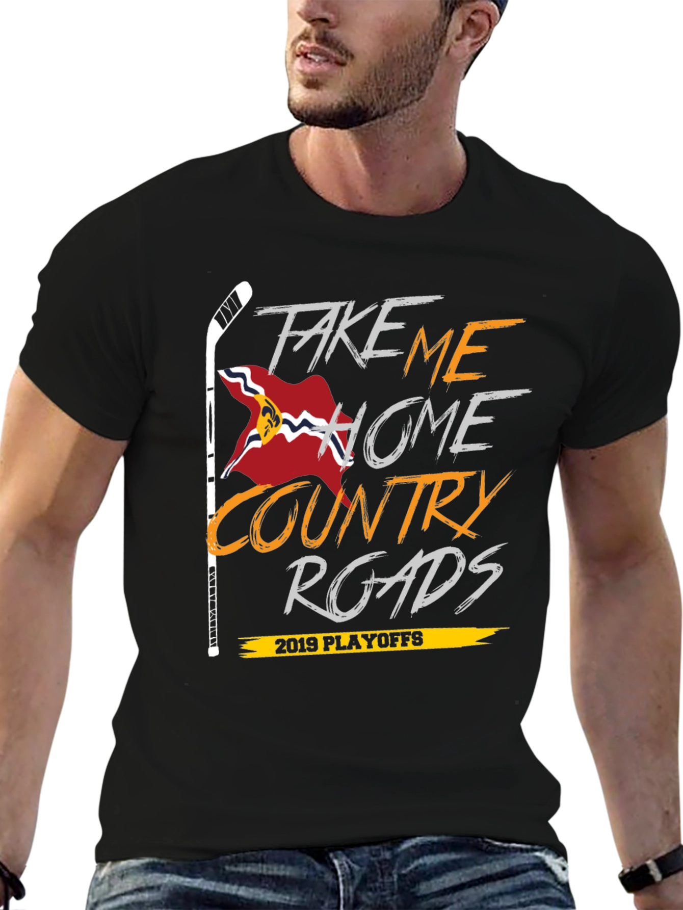 Country Roads Hockey T-Shirt