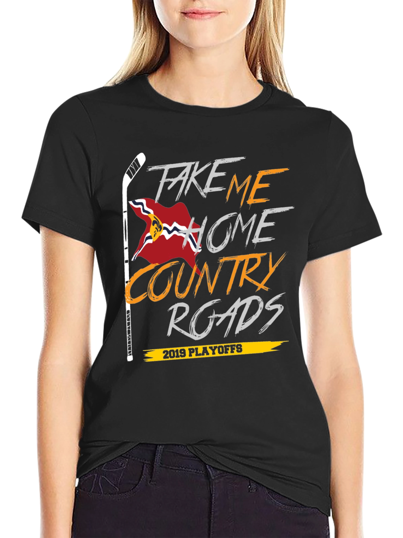 Country Roads Hockey T-Shirt