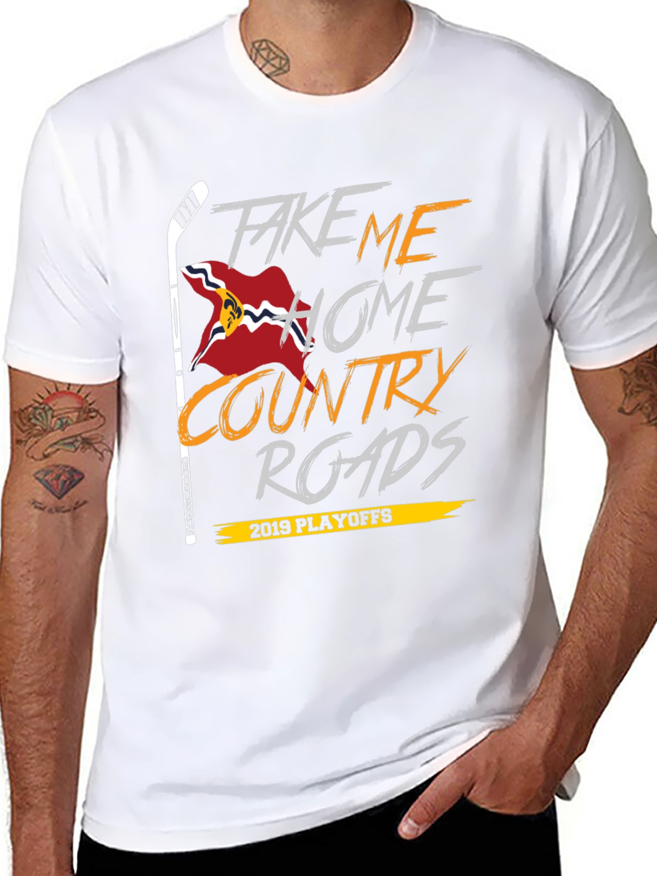 Country Roads Hockey T-Shirt