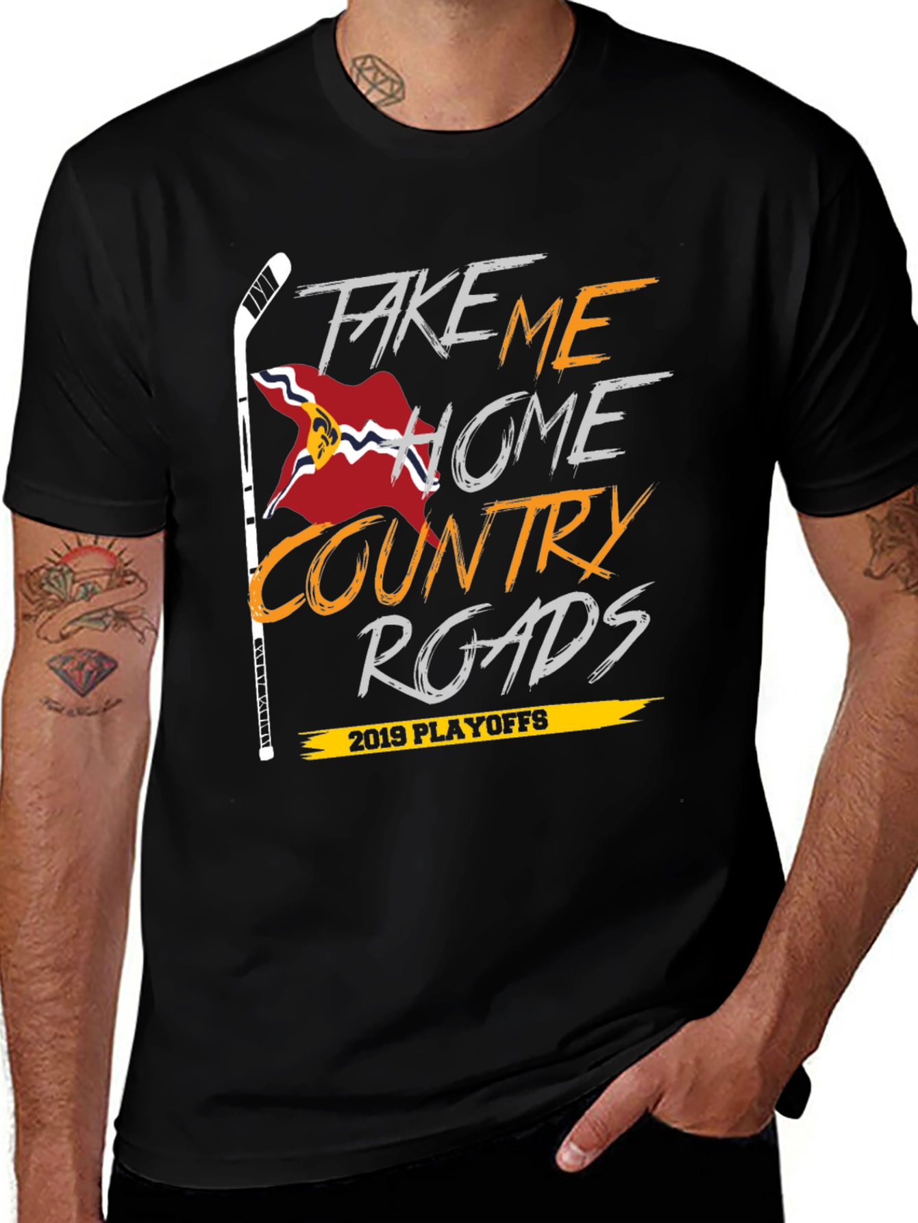 Country Roads Hockey T-Shirt