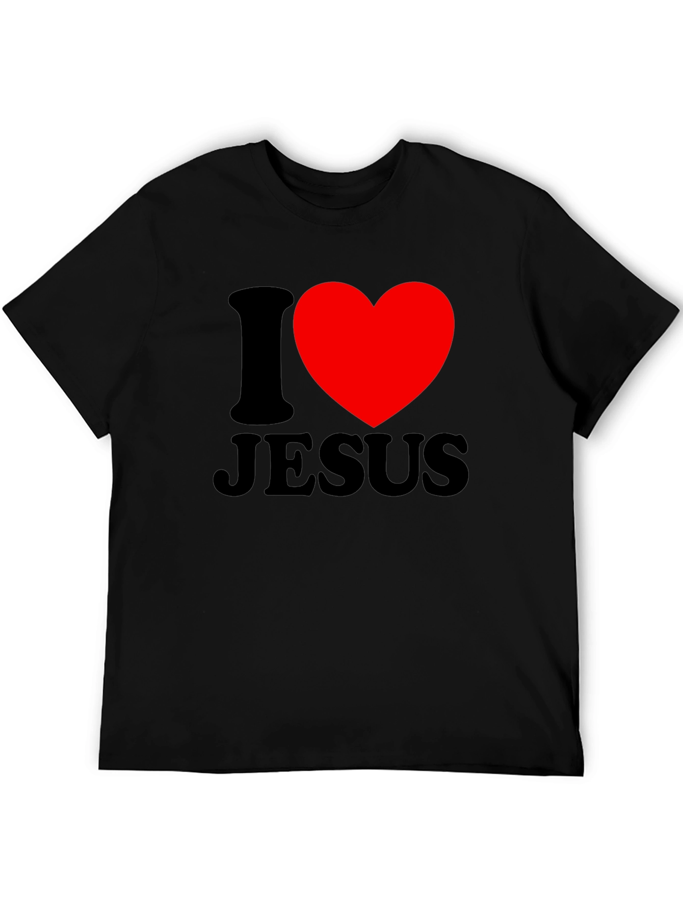 I Heart Jesus Graphic Tee - Christian Apparel