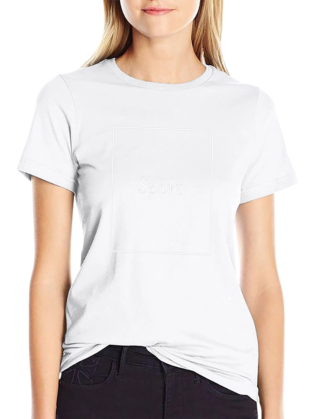 Mens Black Sport T-Shirt