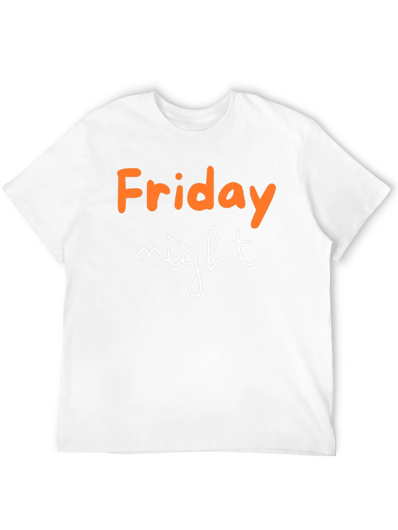 Friday Night Graphic Tee - Mens Black T-Shirt