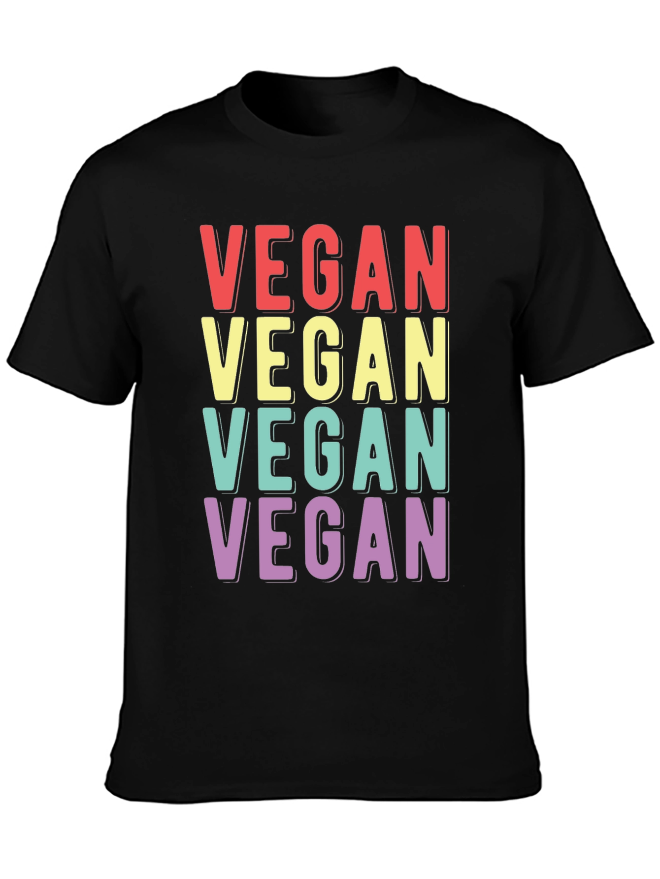 Vegan T-Shirt Retro Style