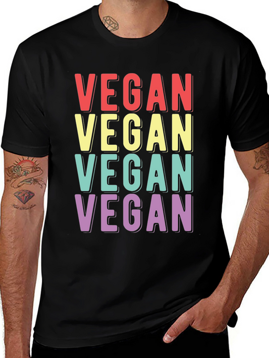 Vegan T-Shirt Retro Style