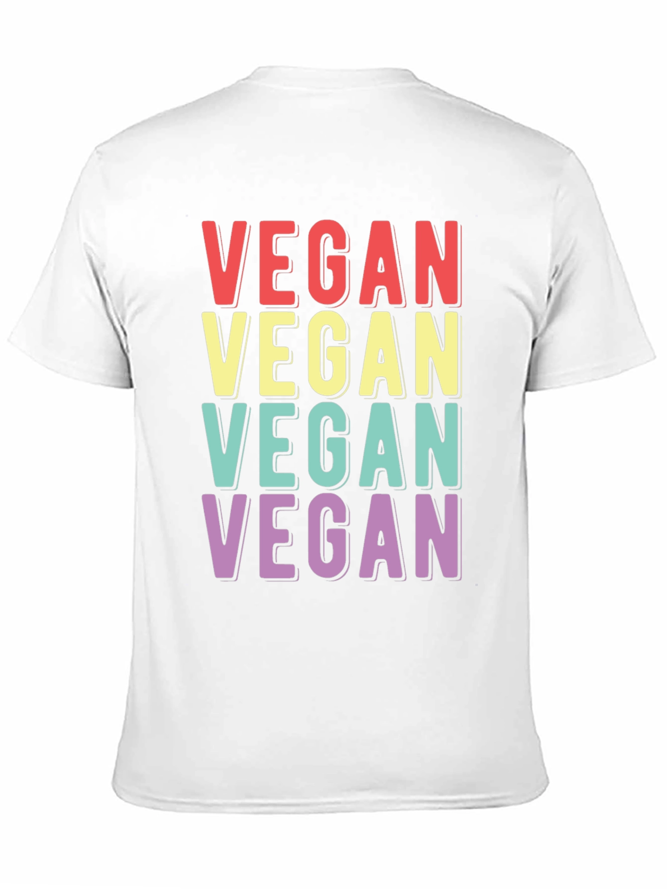 Vegan T-Shirt Retro Style