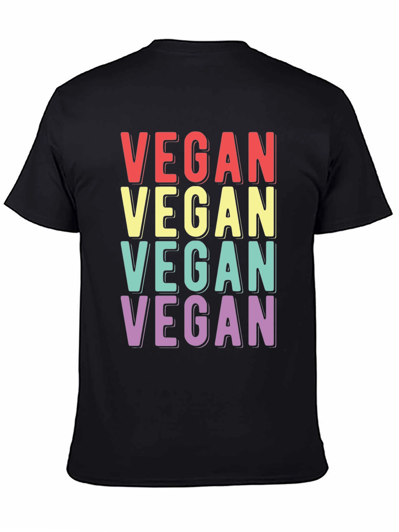 Vegan T-Shirt Retro Style