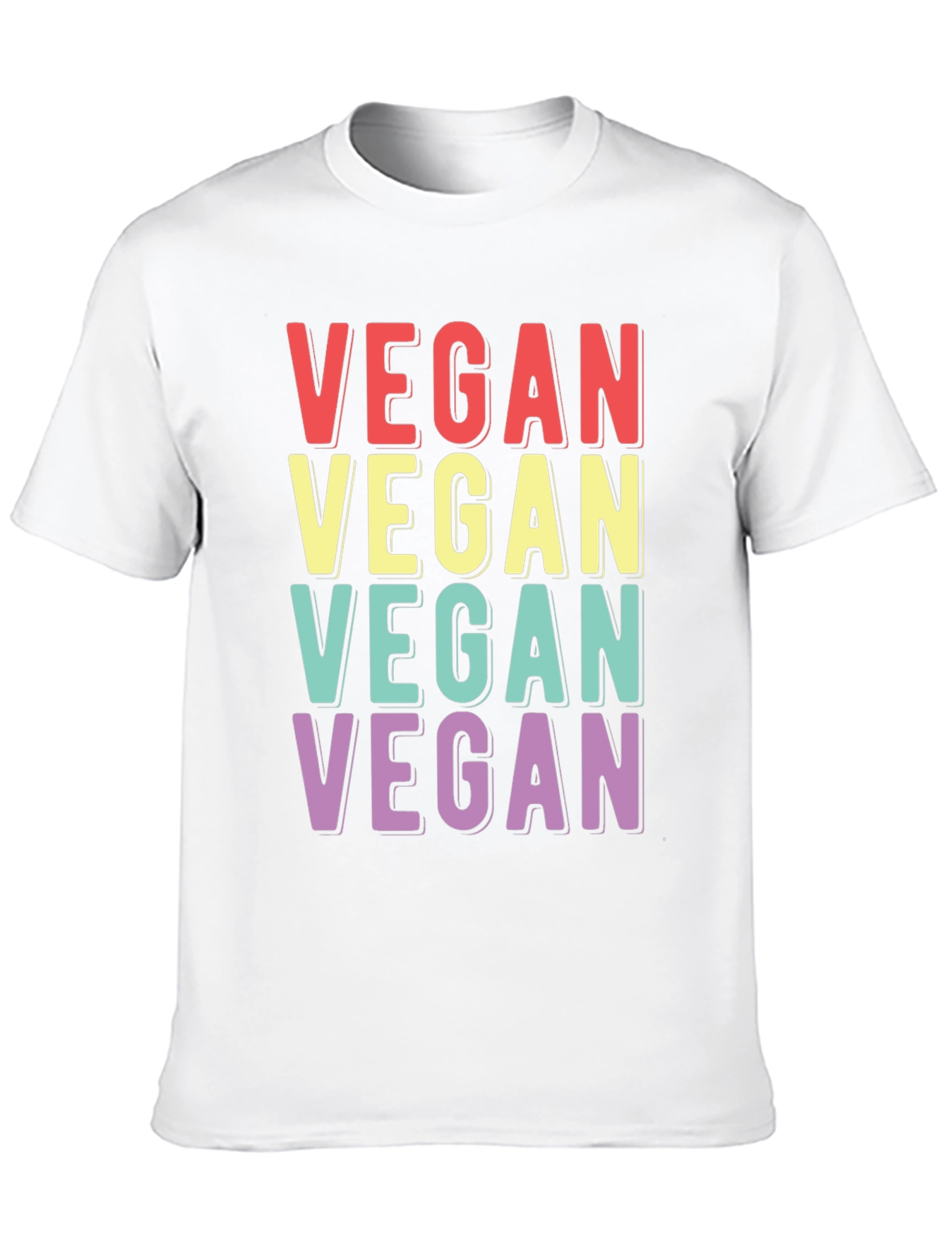 Vegan T-Shirt Retro Style
