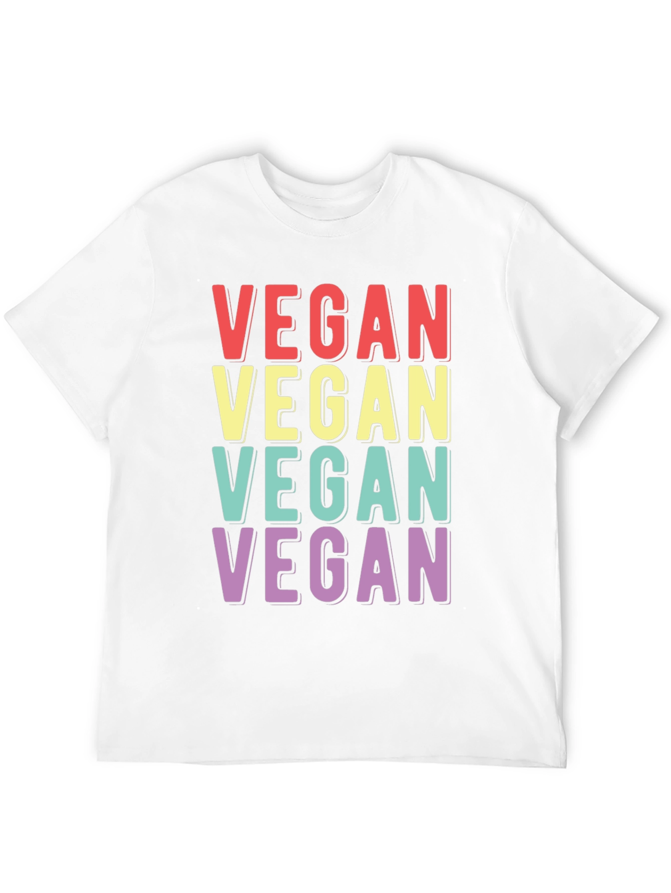 Vegan T-Shirt Retro Style