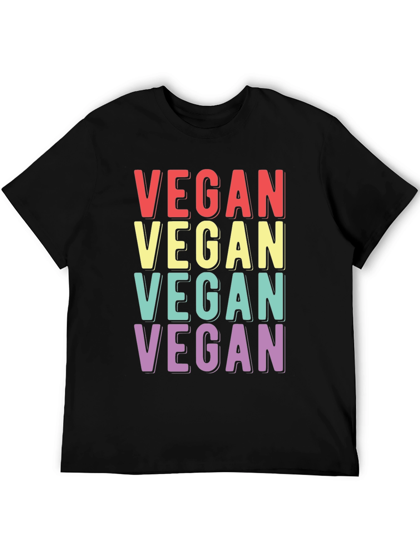 Vegan T-Shirt Retro Style