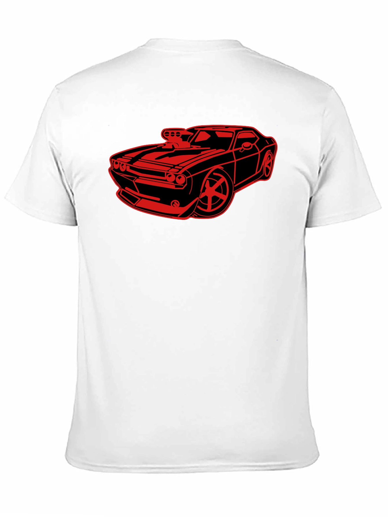 Car Graphic Black T-Shirt