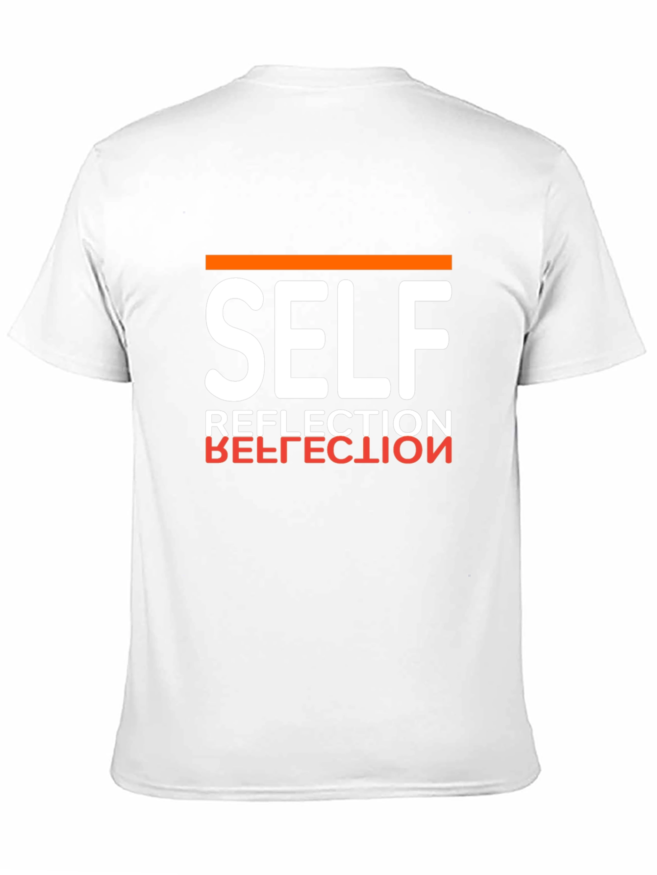 Self Reflection Graphic Tee - Mens Black T-Shirt