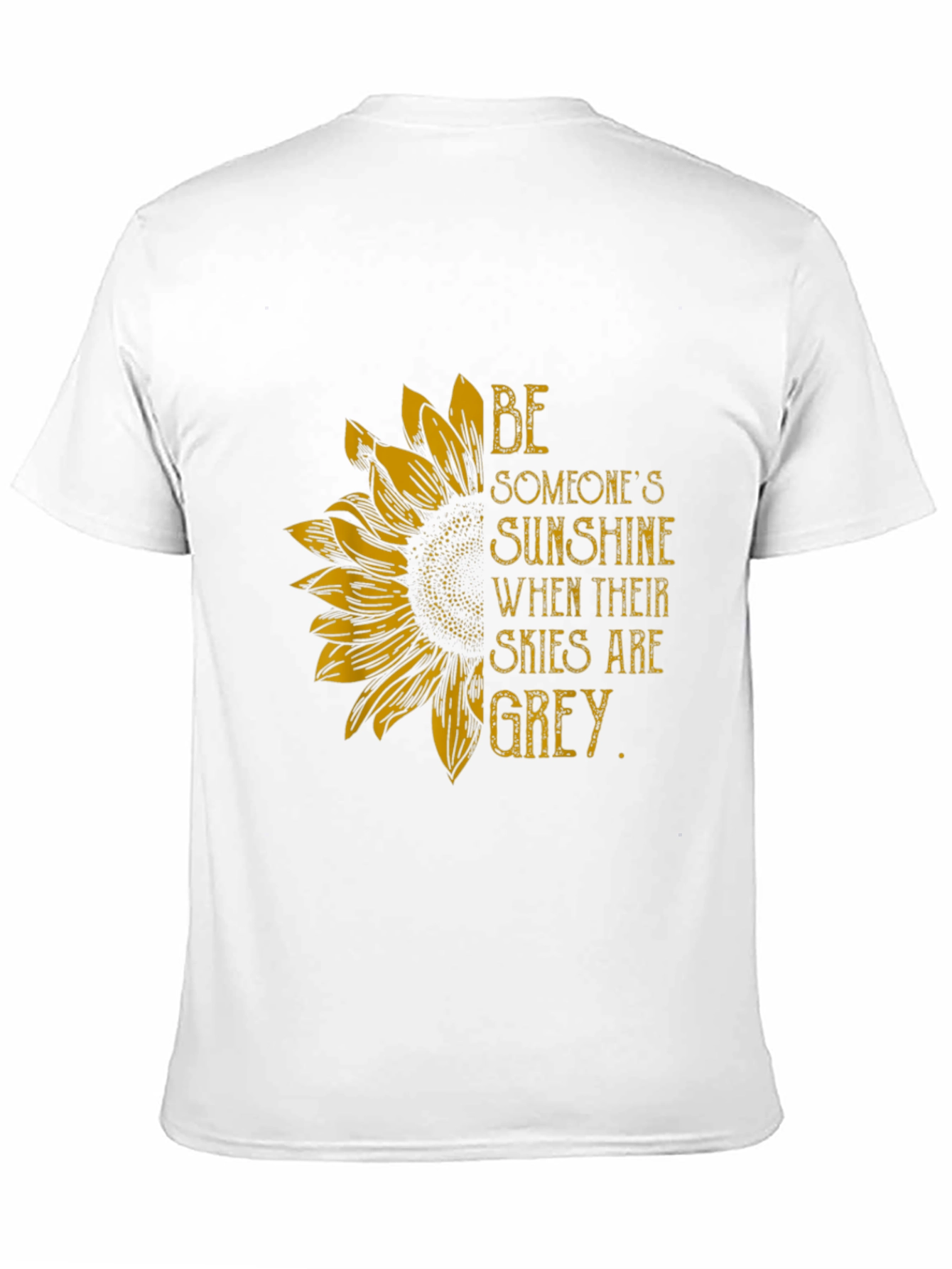Sunflower Sunshine Graphic T-Shirt - Inspiring Message