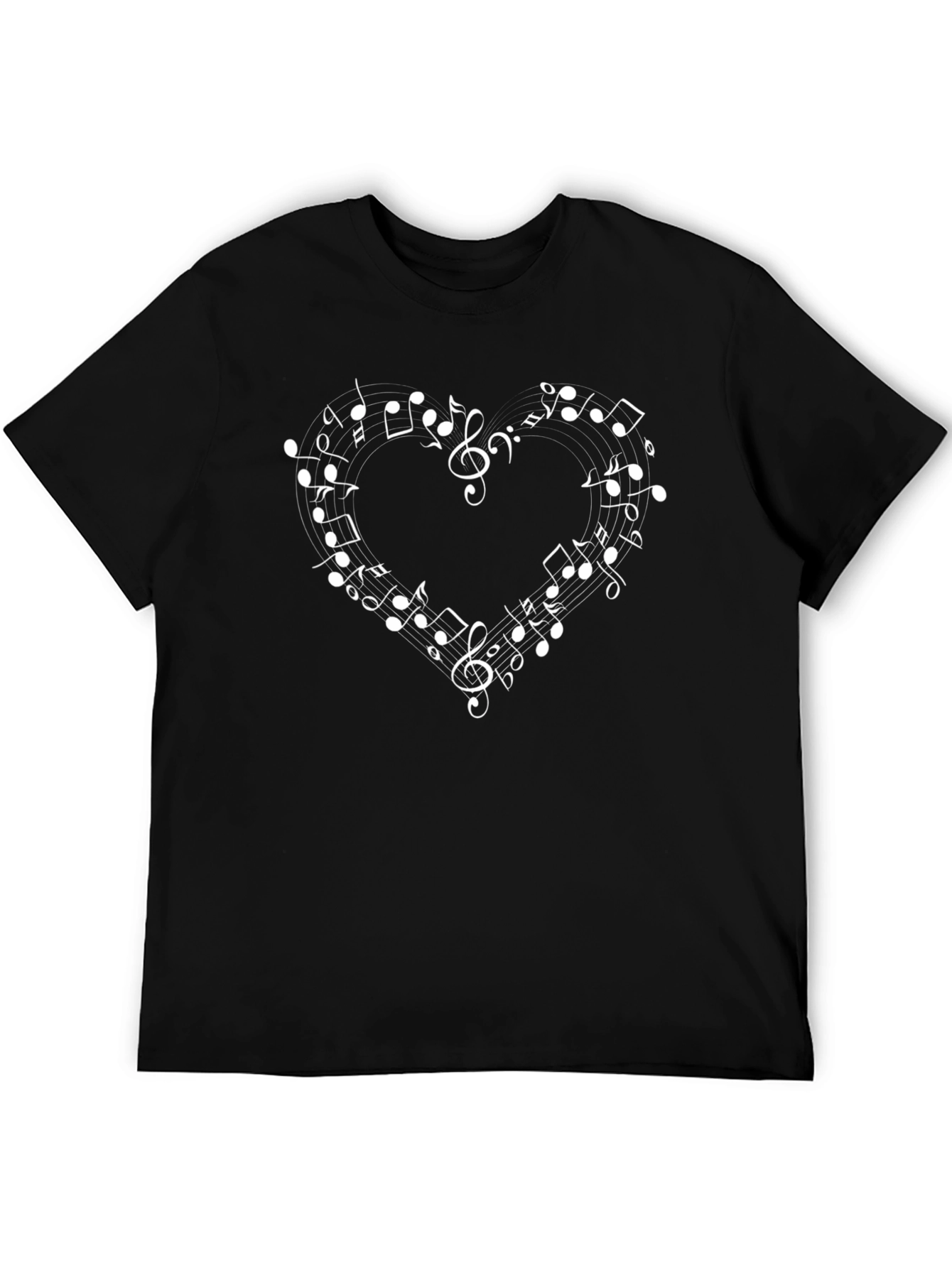 Music Heart T-Shirt - Express Your Passion!