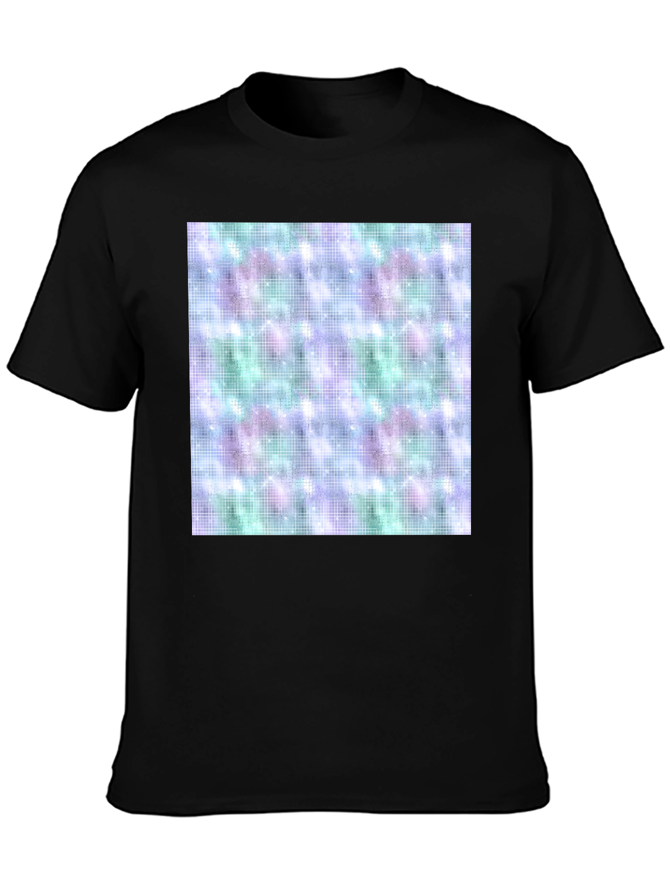 Galaxy Grid T-Shirt - Stylish & Comfortable