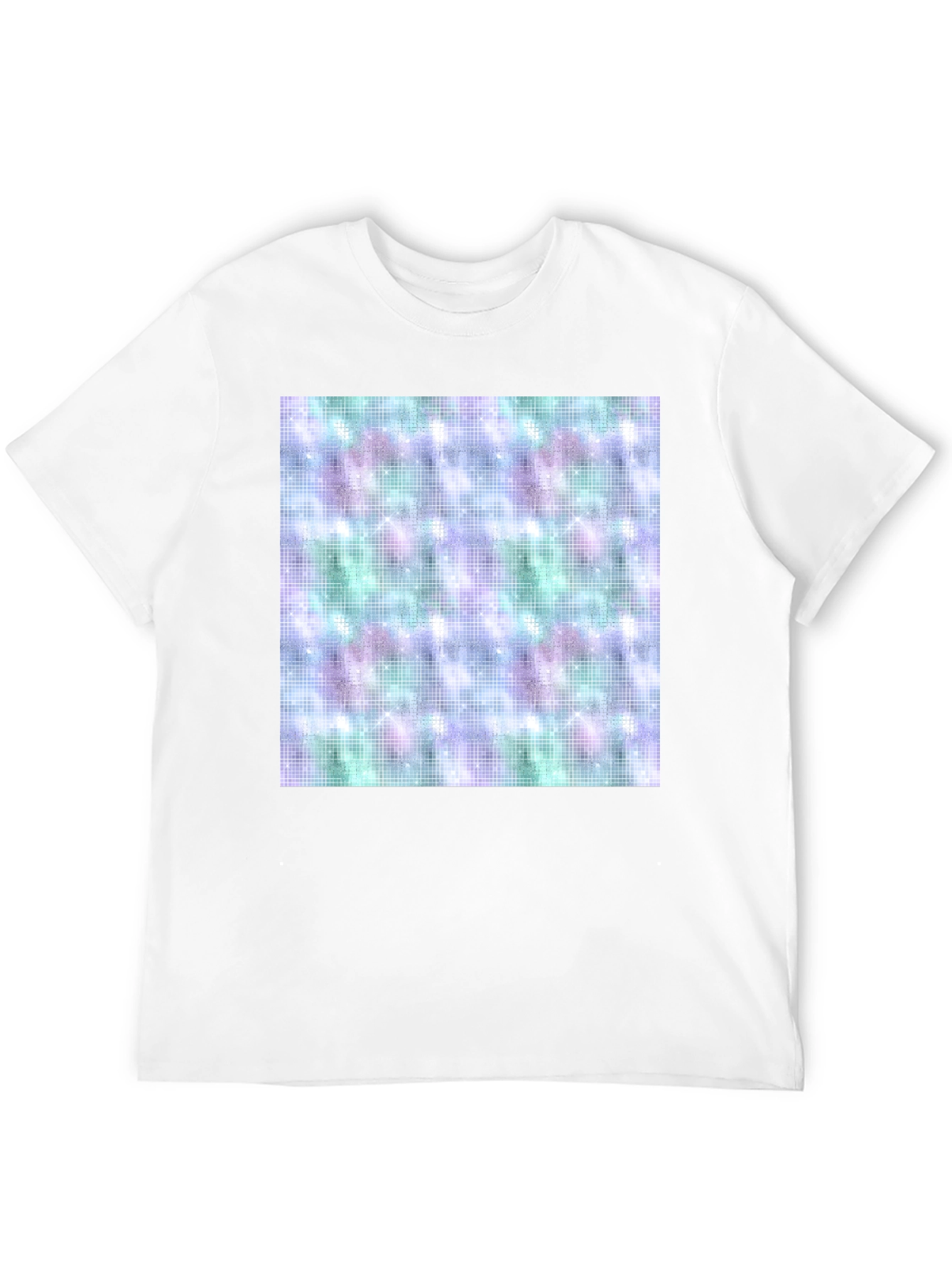 Galaxy Grid T-Shirt - Stylish & Comfortable
