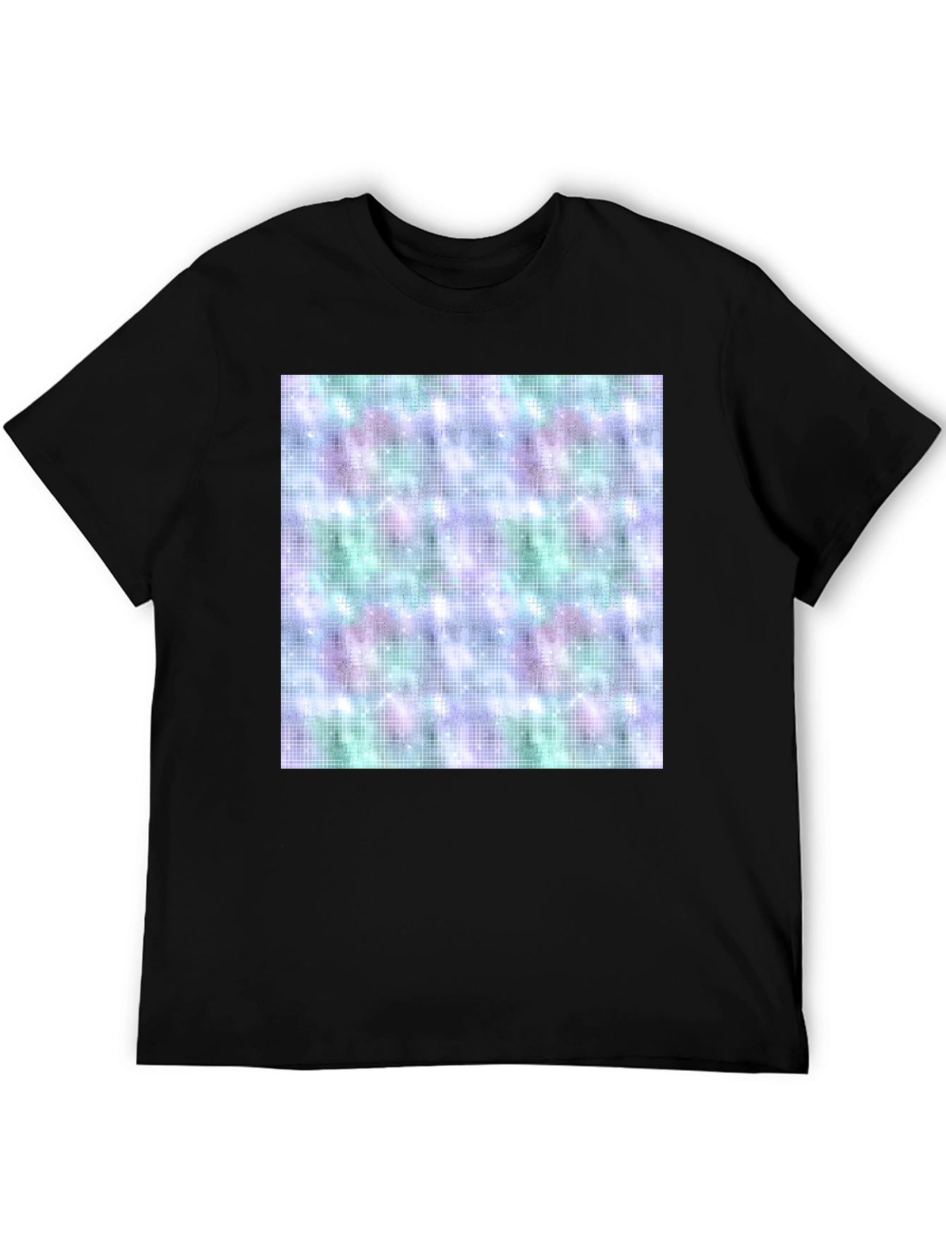 Galaxy Grid T-Shirt - Stylish & Comfortable
