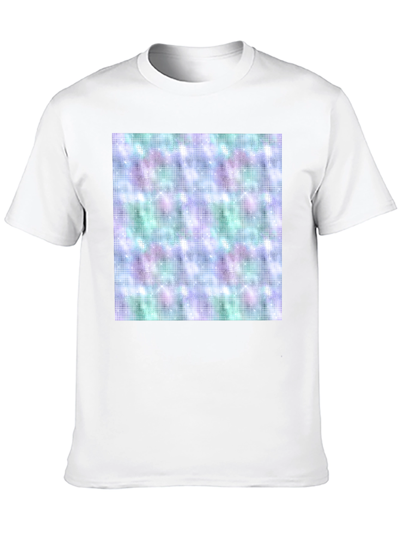 Galaxy Grid T-Shirt - Stylish & Comfortable