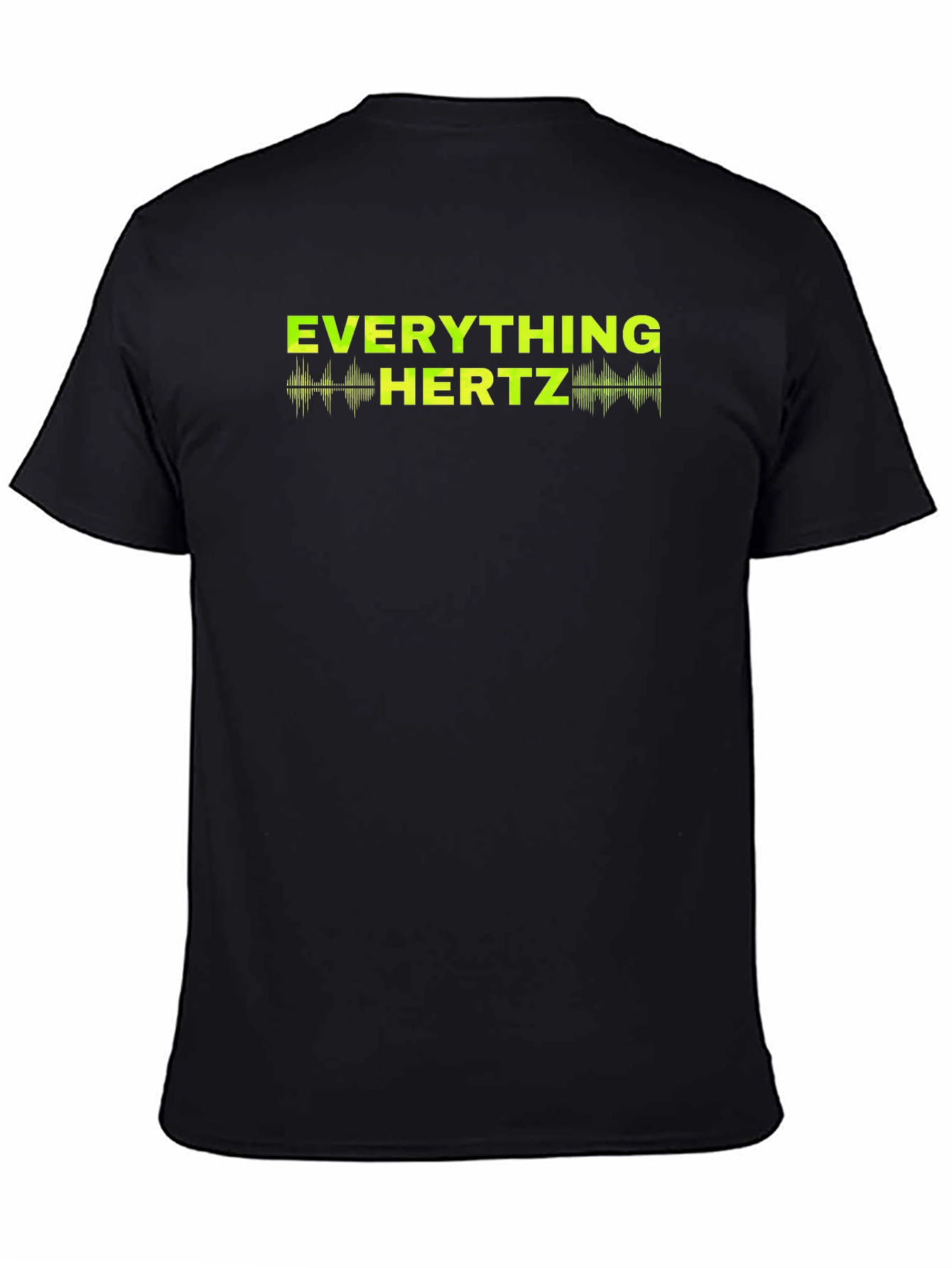 Everything Hertz Graphic T-Shirt - Black