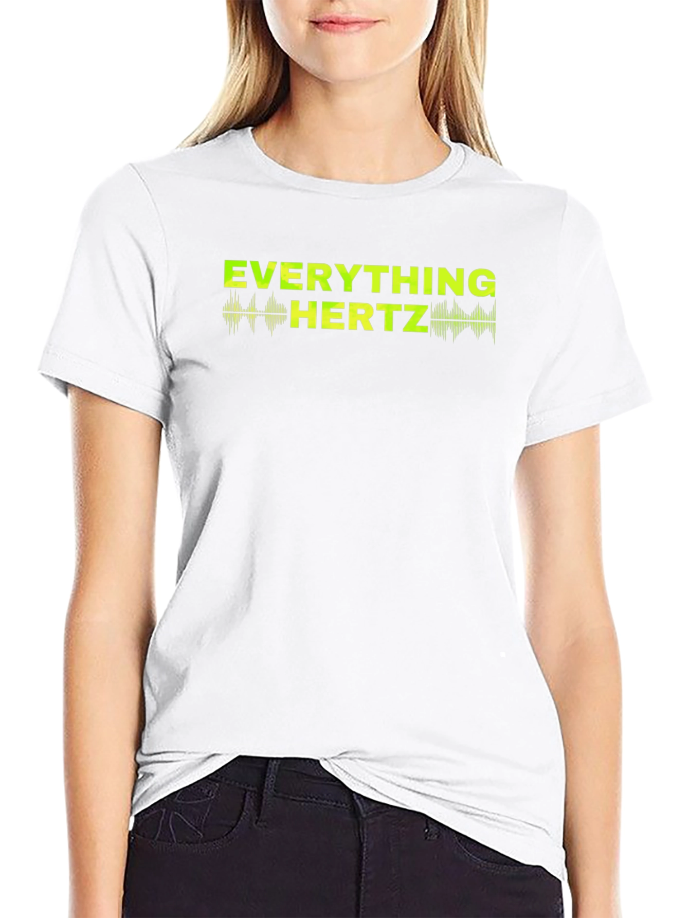 Everything Hertz Graphic T-Shirt - Black