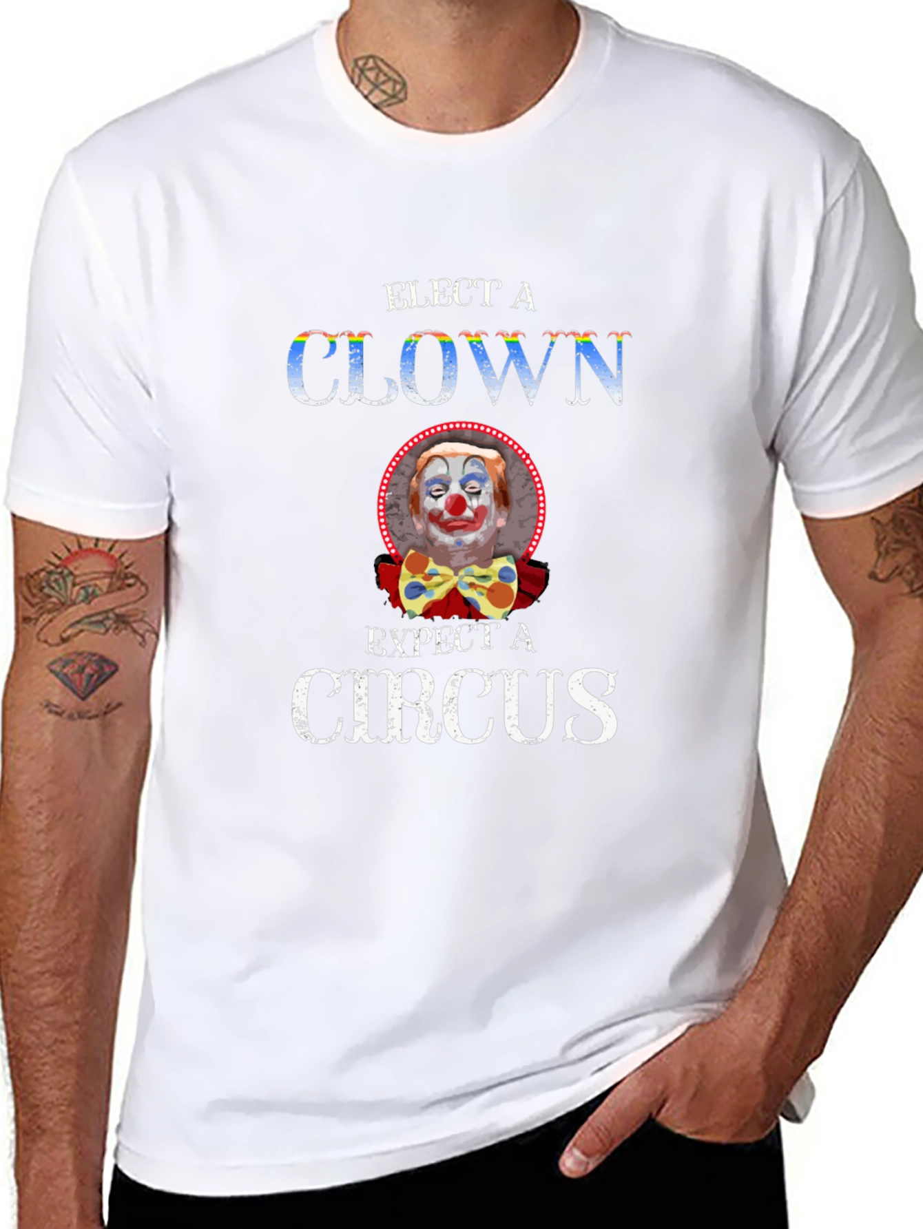 Elect a Clown Expect a Circus Graphic Tee