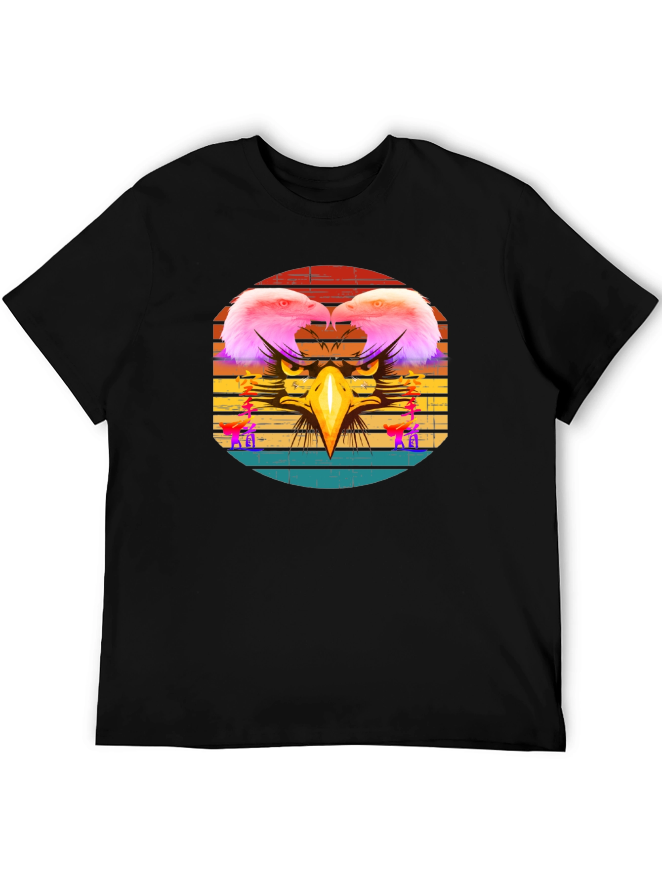 Retro Eagle Graphic Tee - Bold Style