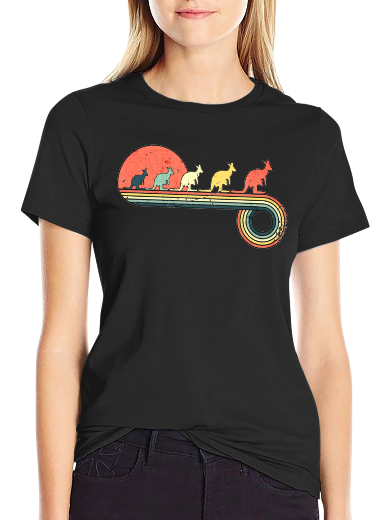 Retro Kangaroo T-Shirt