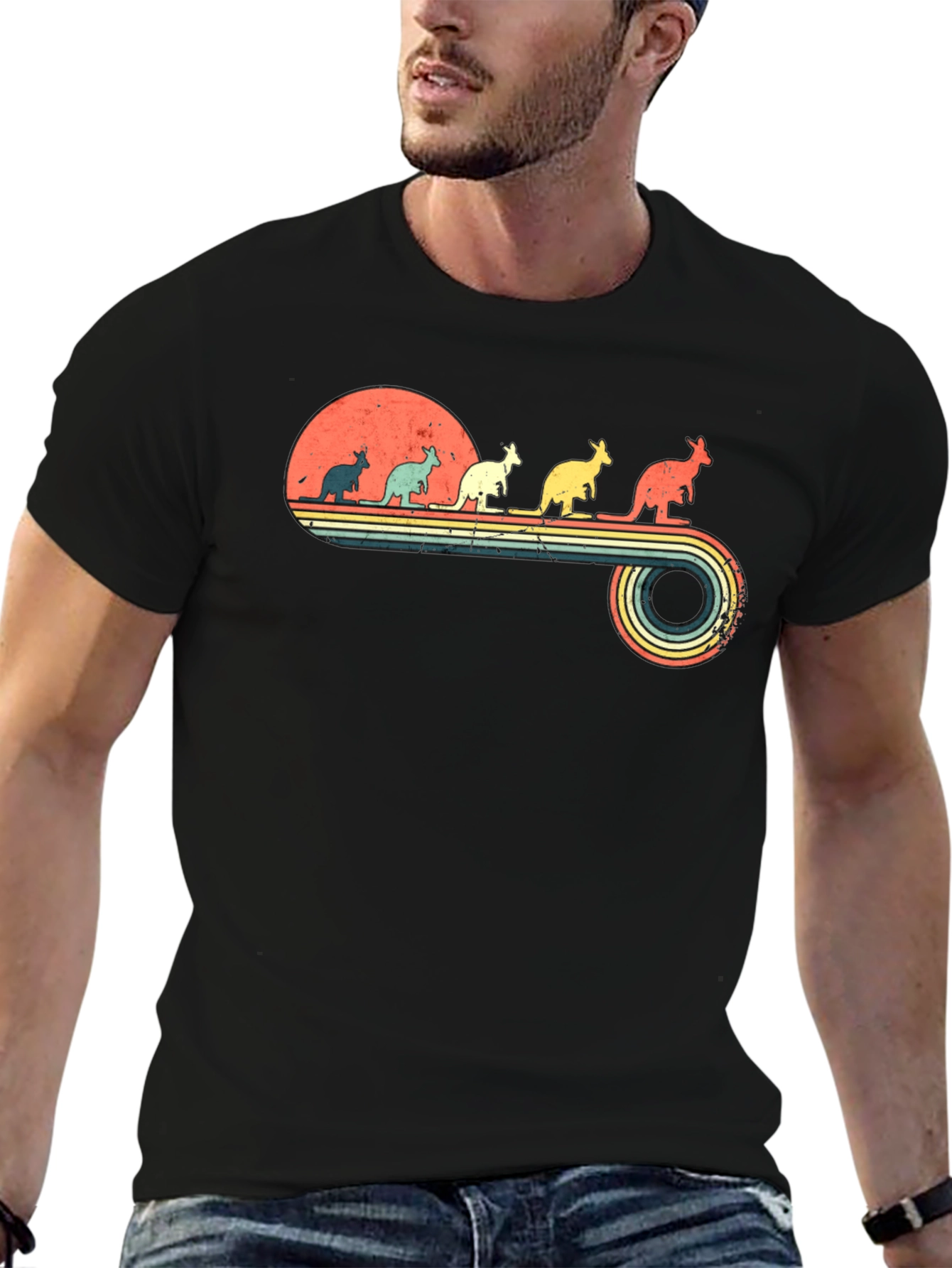 Retro Kangaroo T-Shirt