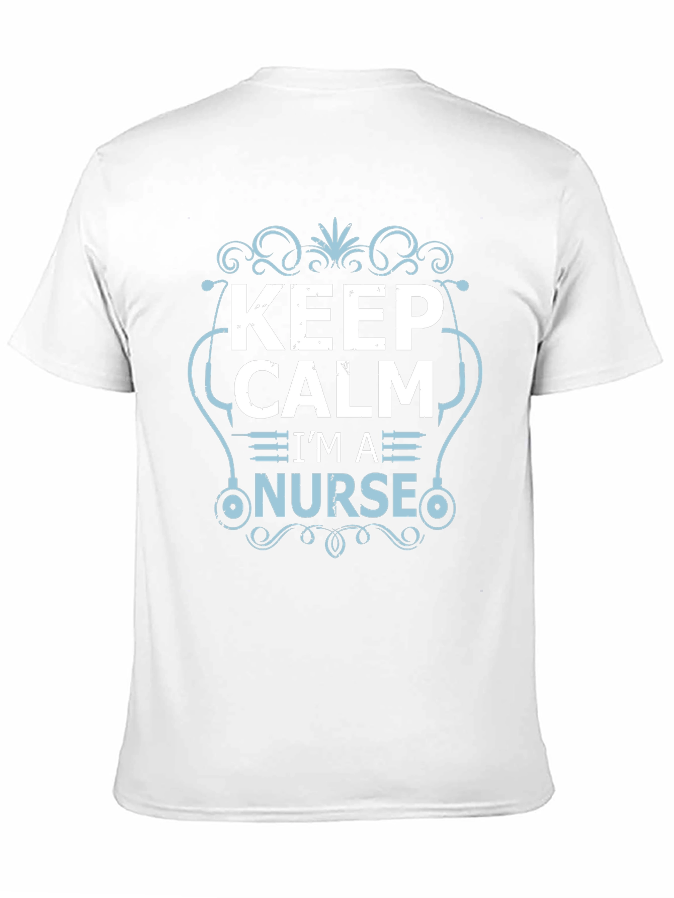 Keep Calm Im a Nurse Tee - Black