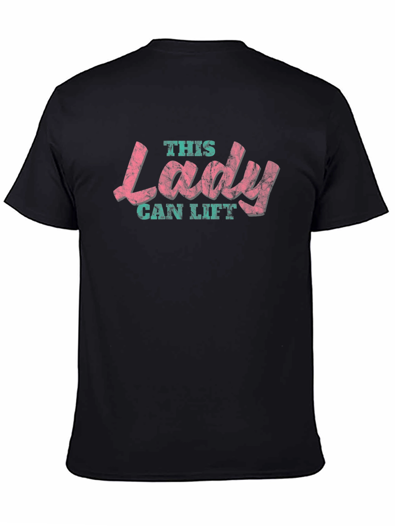 This Lady Can Lift T-Shirt Black